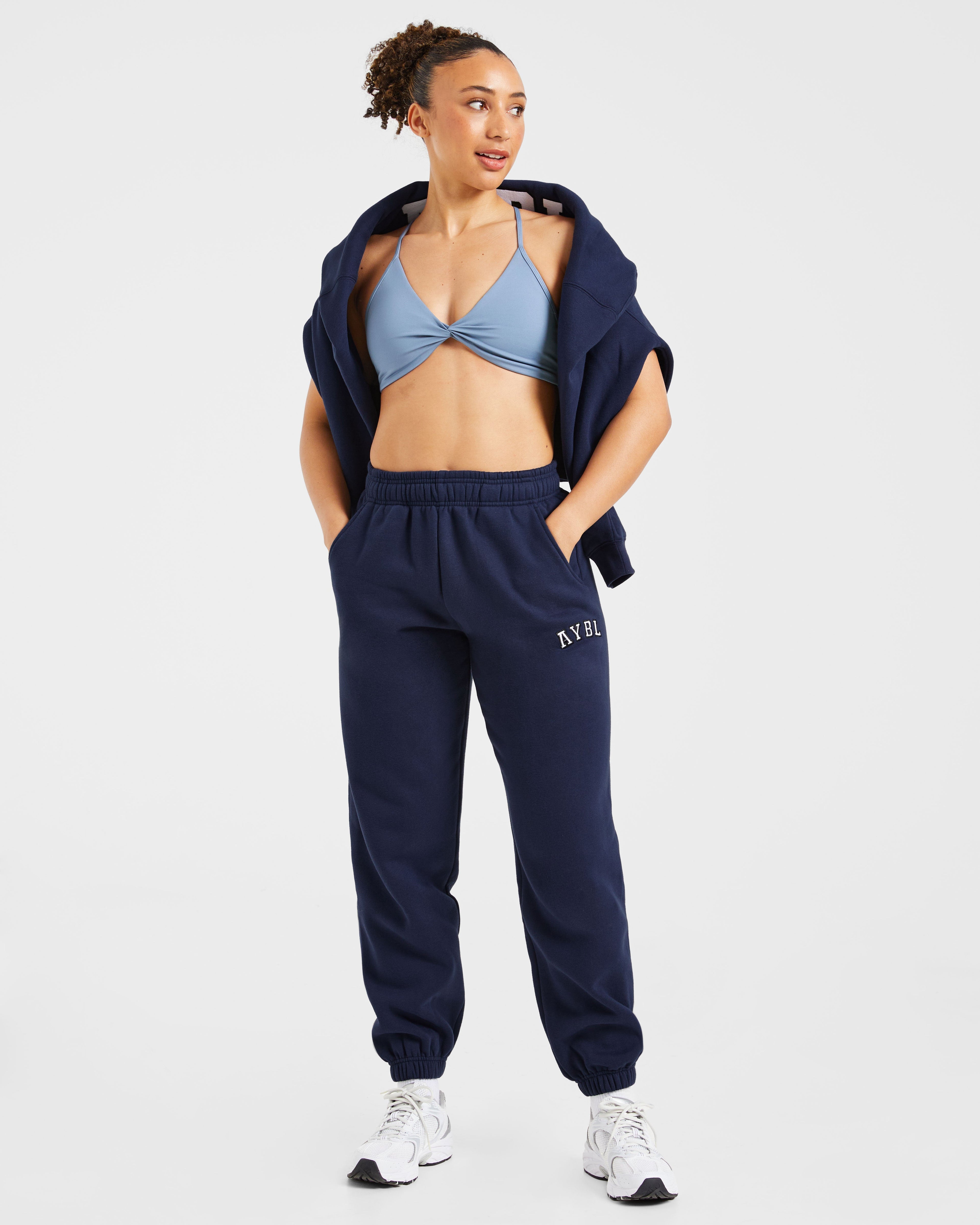 Varsity 2.0 Oversized Joggers - Navy