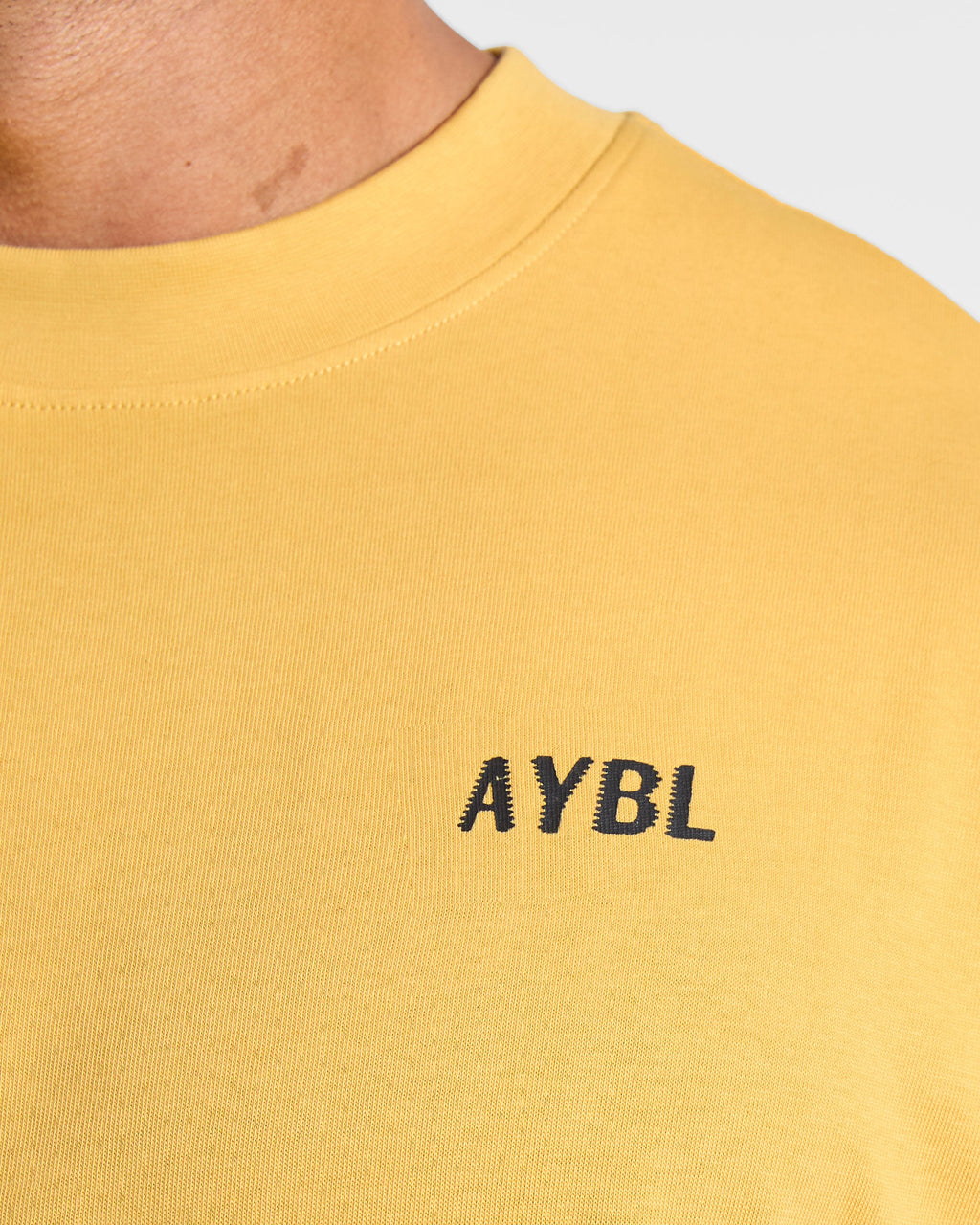 Lift Heavy Oversized T Shirt - Vintage Jaune