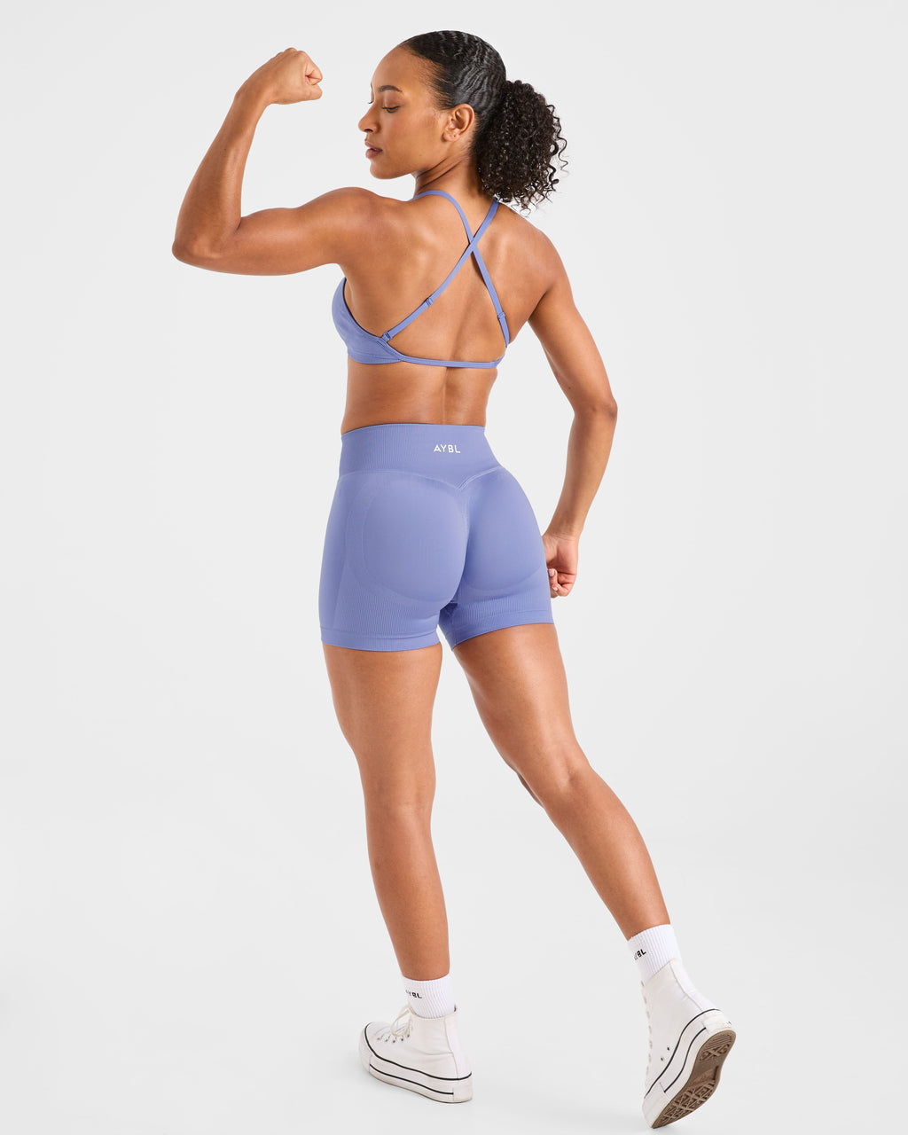 Adapt Seamless Shorts | 4.5" - Iris Bleu