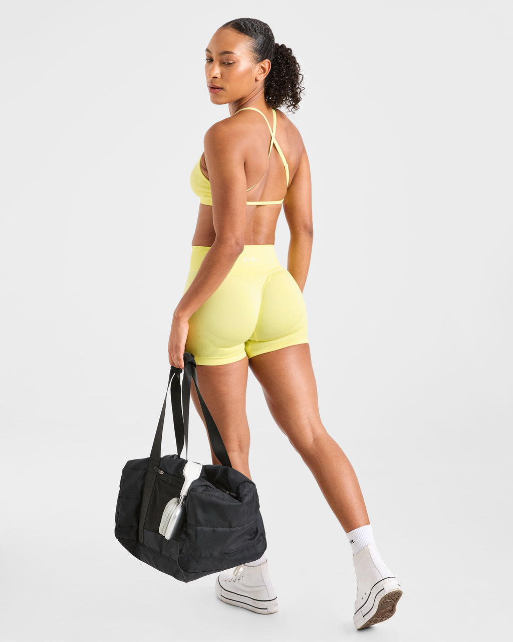 Adapt Seamless Shorts | 4.5" - Spring Jaune