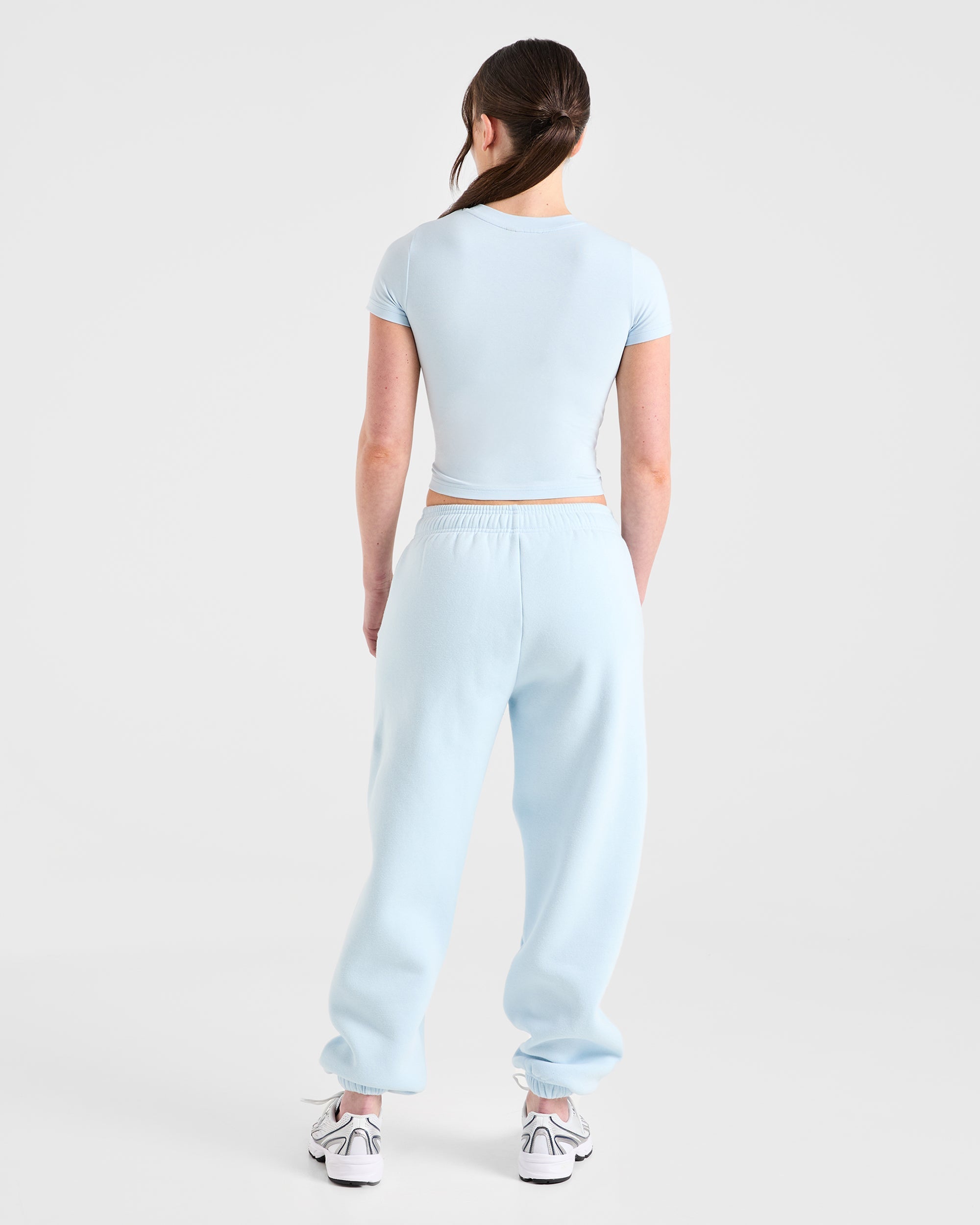 Sports Club Baby Tee - Baby Bleu