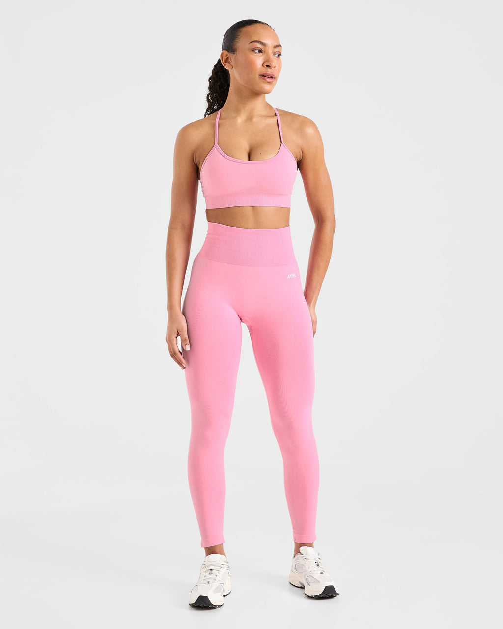 Empower Seamless Sports Bra - Baby Rose