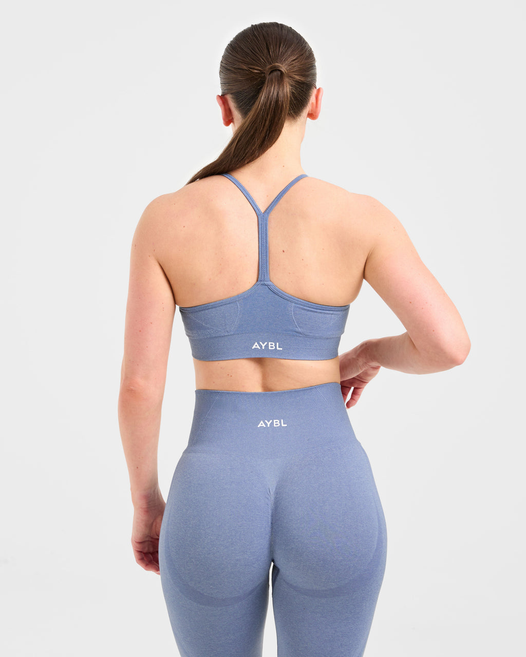 Empower Seamless Sports Bra - Bleu Marl