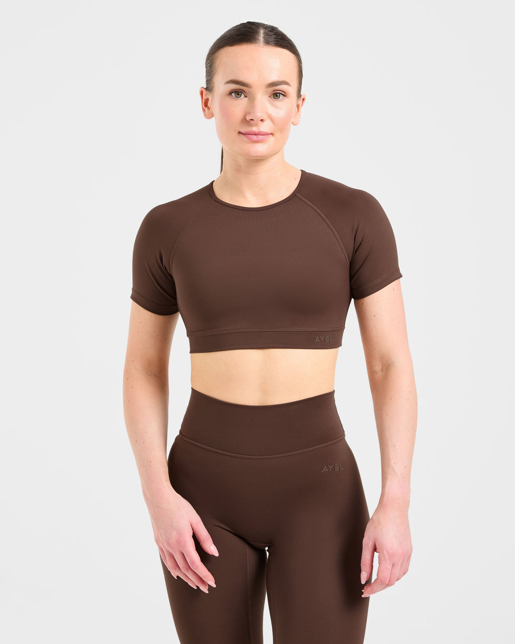 Staple Crop Top - Marron