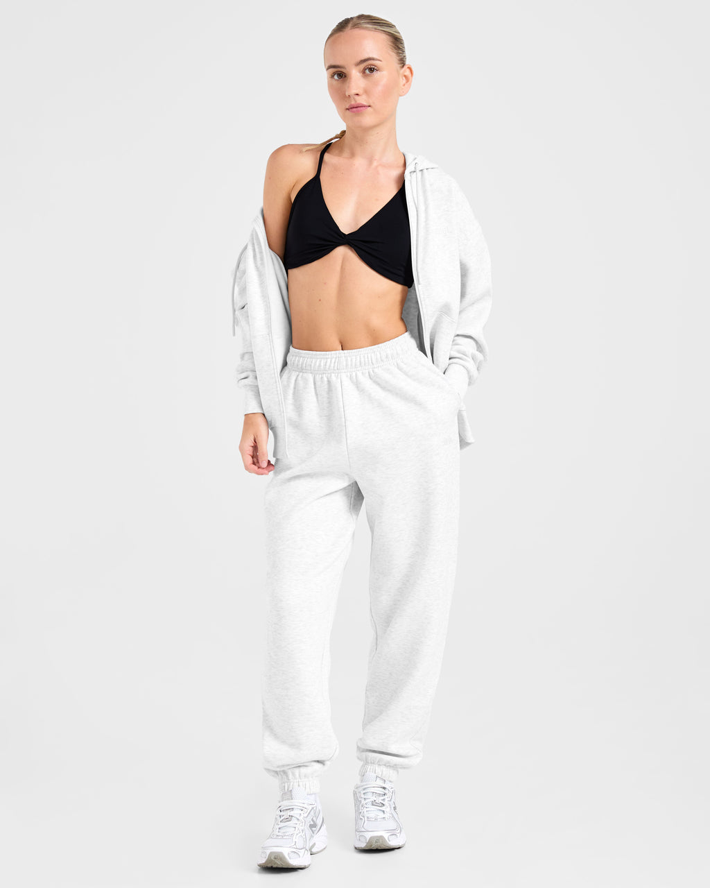 Lifestyle Oversized Joggers - Heather Gris