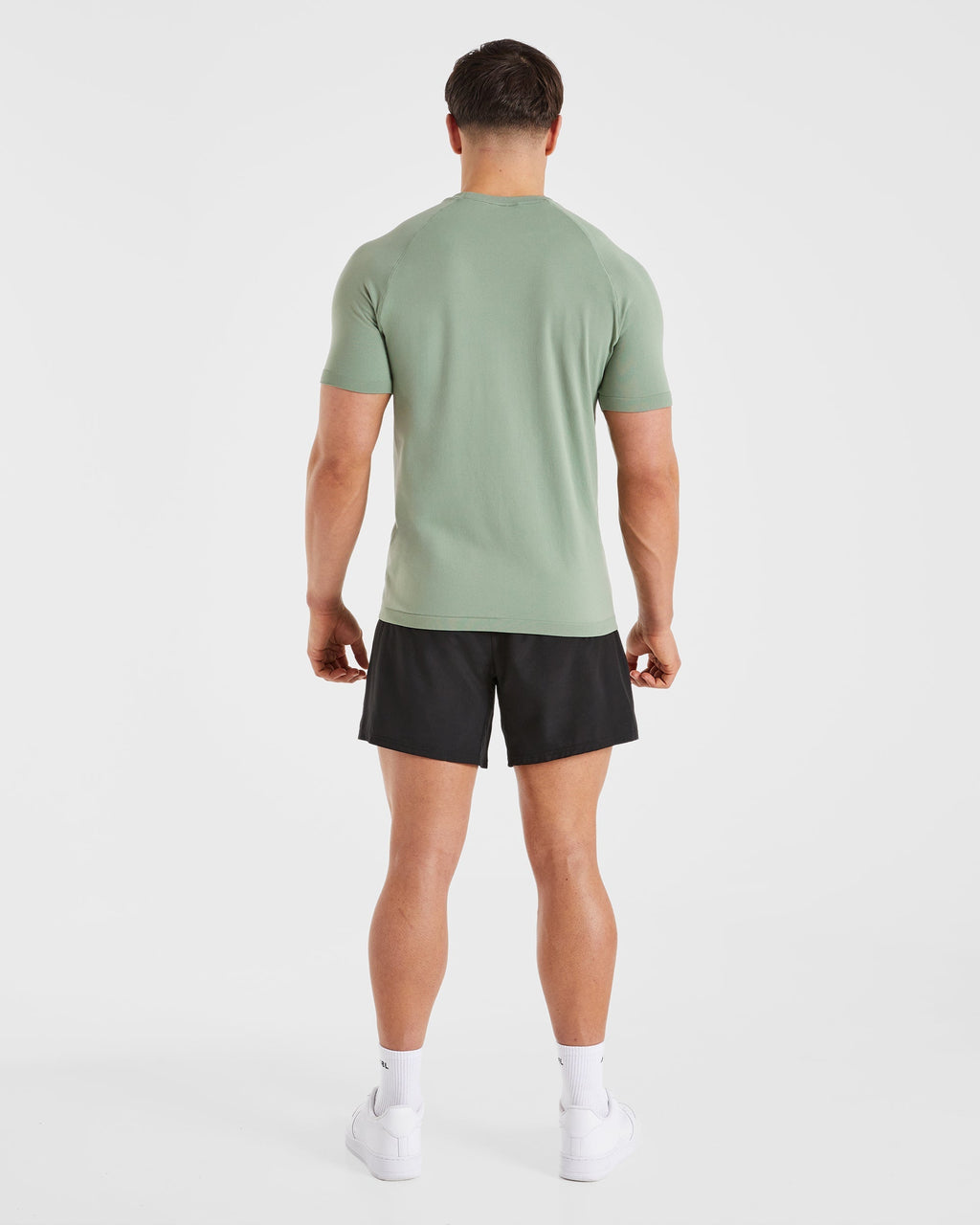 Ascend Seamless T Shirt - Olive Vert