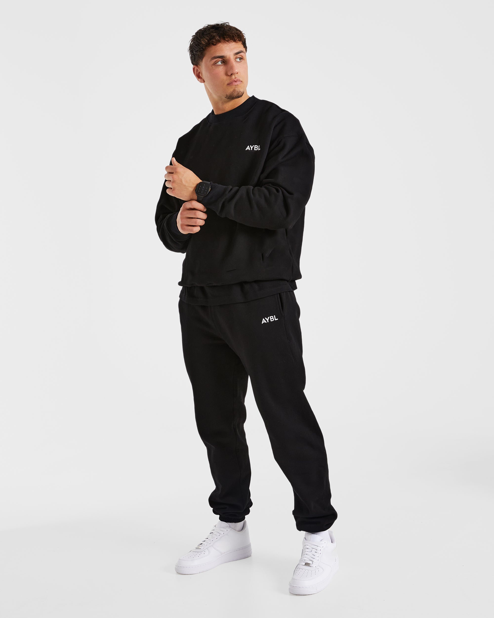 Essential Oversized Sweater - Noir