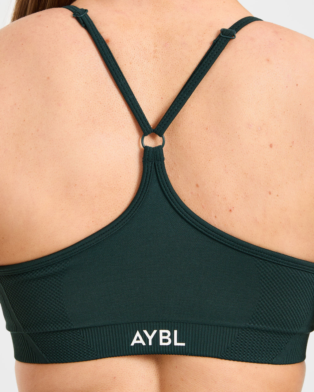 Balance V3 Seamless Strappy Sports Bra - Dark Vert