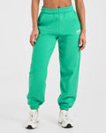 AYBL Sports Club Oversized Joggers - Racing Vert