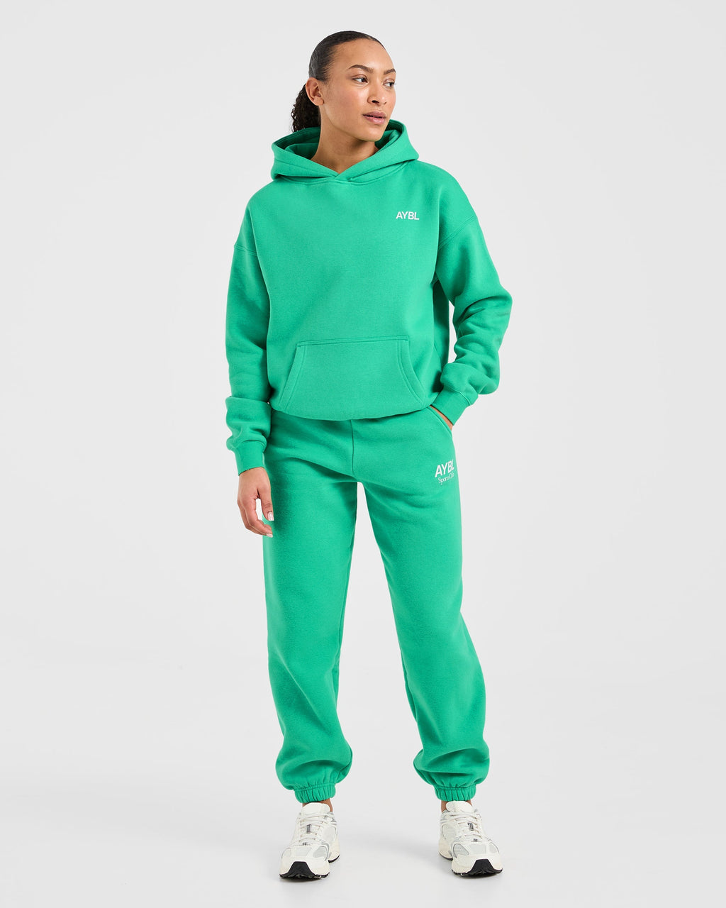 AYBL Sports Club Oversized Joggers - Racing Vert