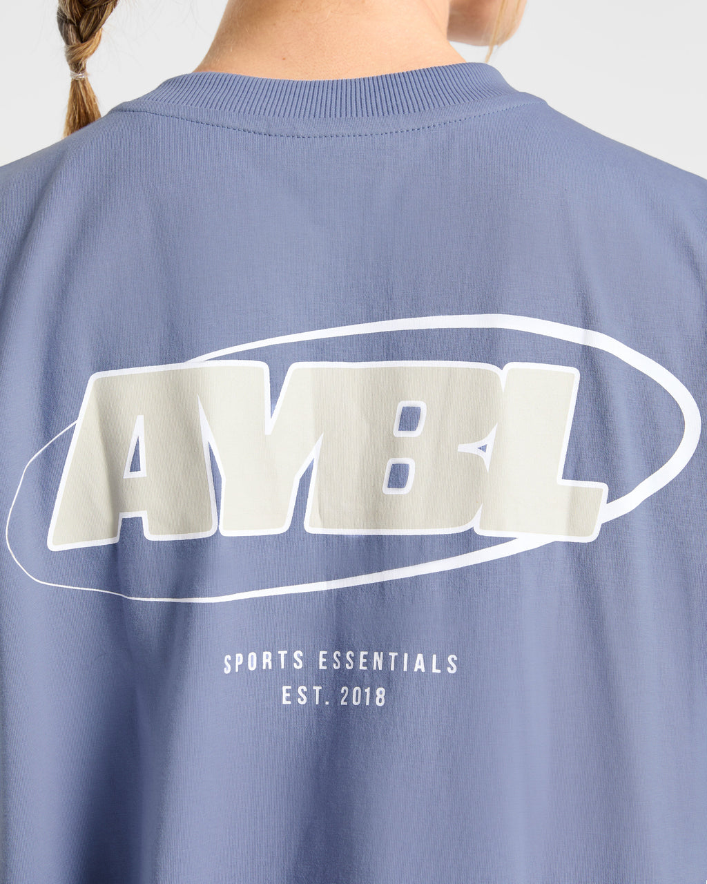 Sports Essentials Oversized T Shirt - Slate Bleu