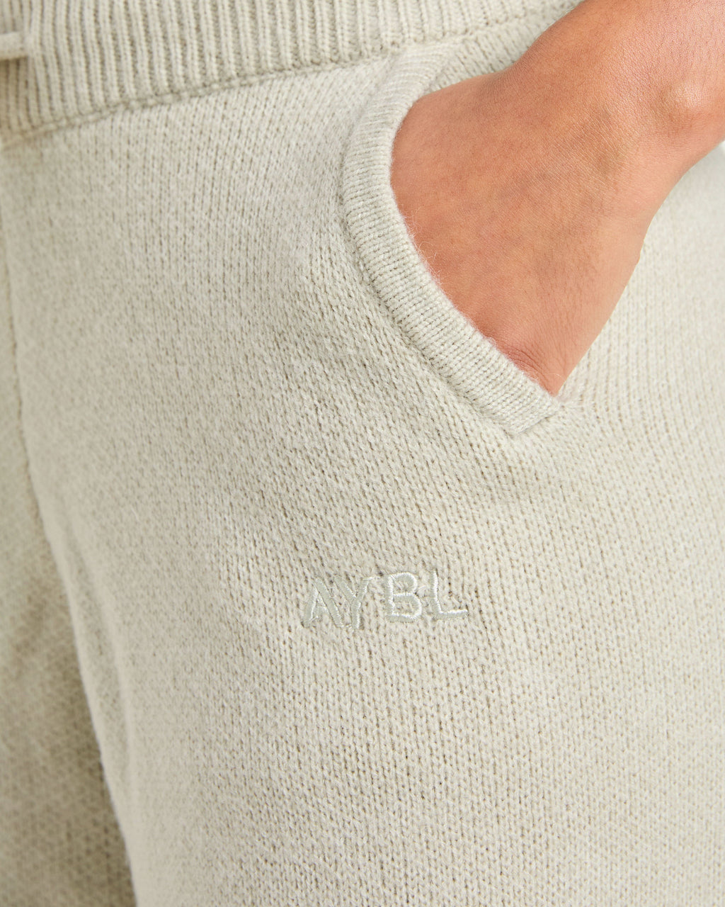 Soft Oversized Knitted Straight Leg Joggers - Seasalt