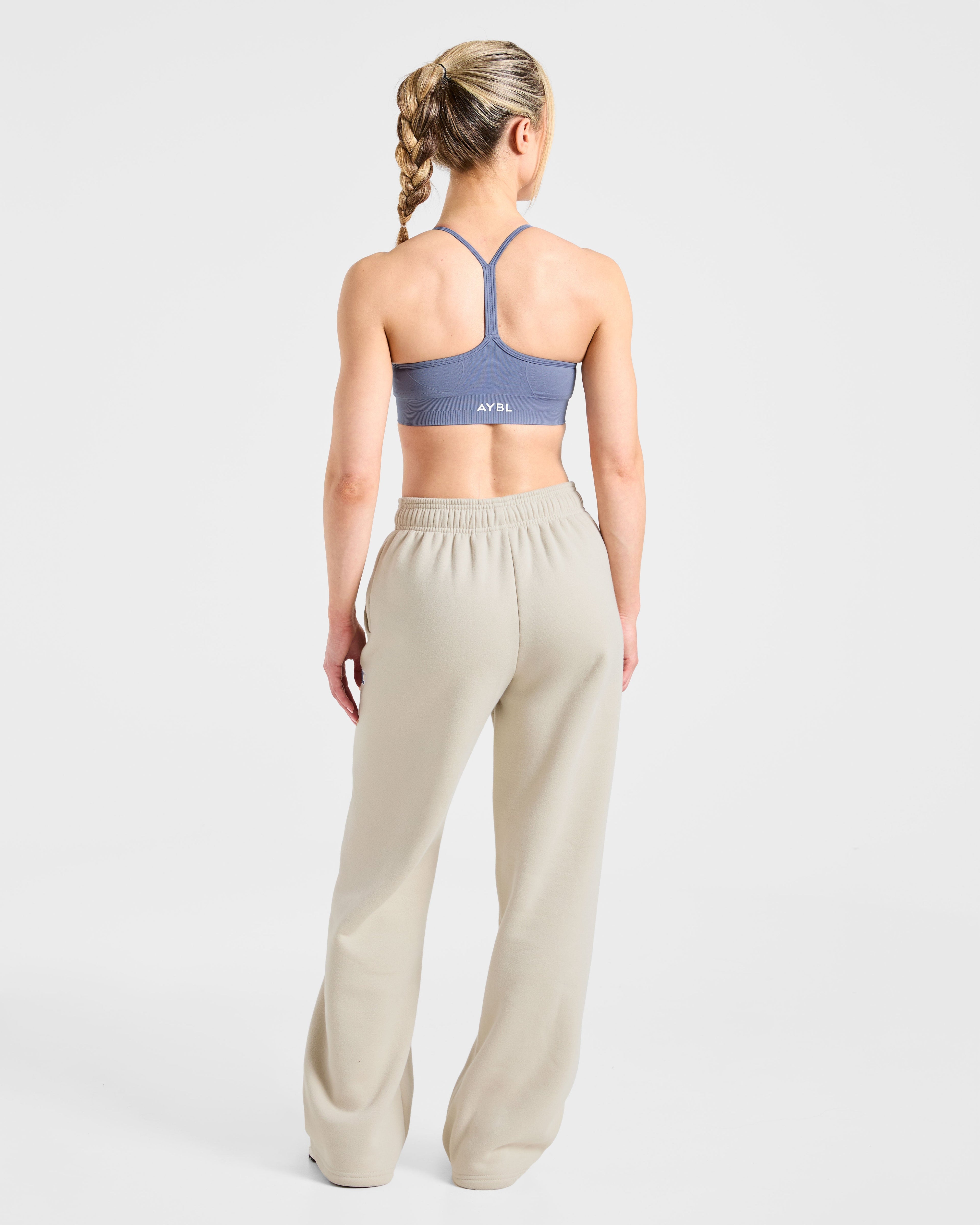 Sports Essentials Oversized Straight Leg Joggers - Sand