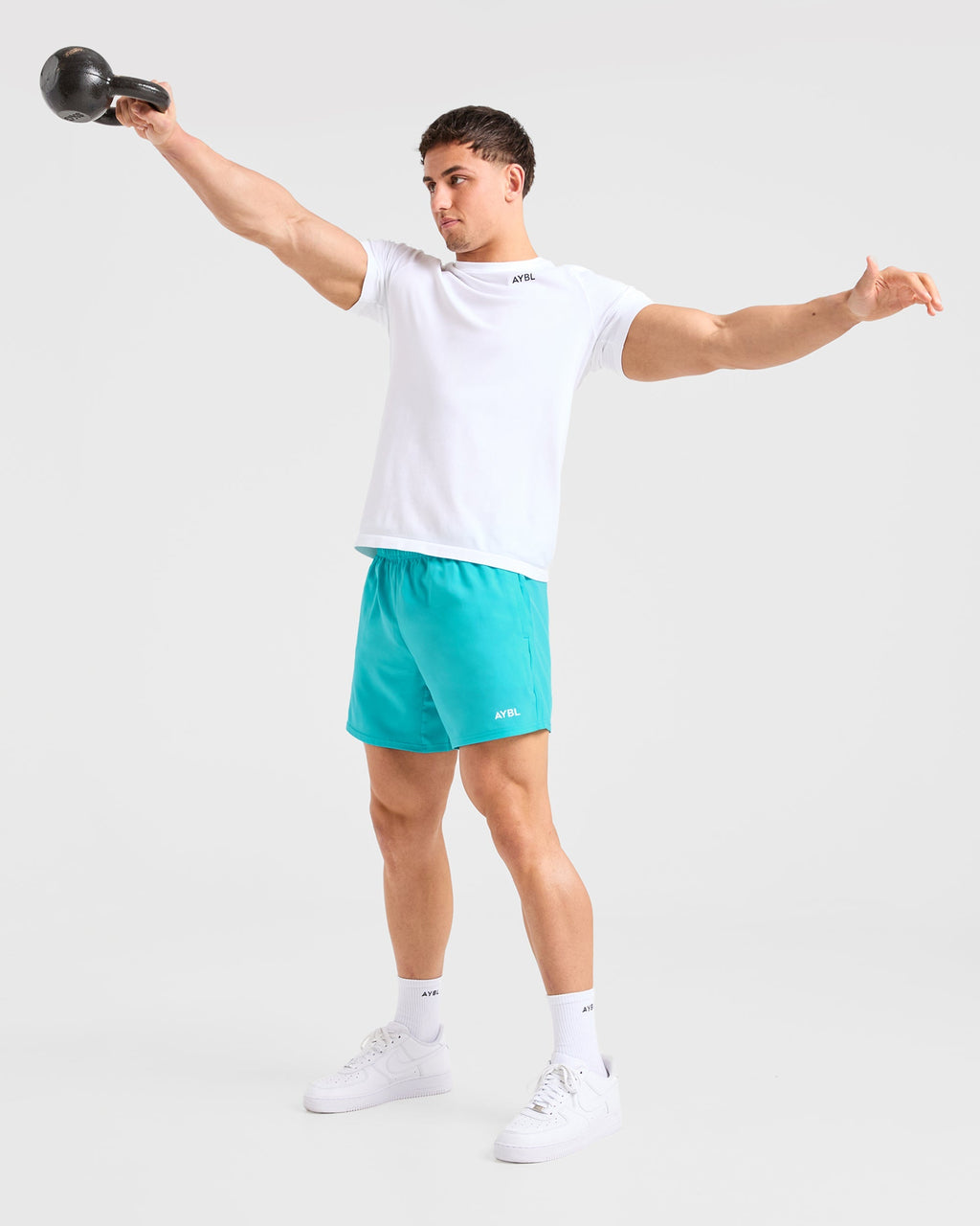 Core 5" Shorts - Aqua Bleu