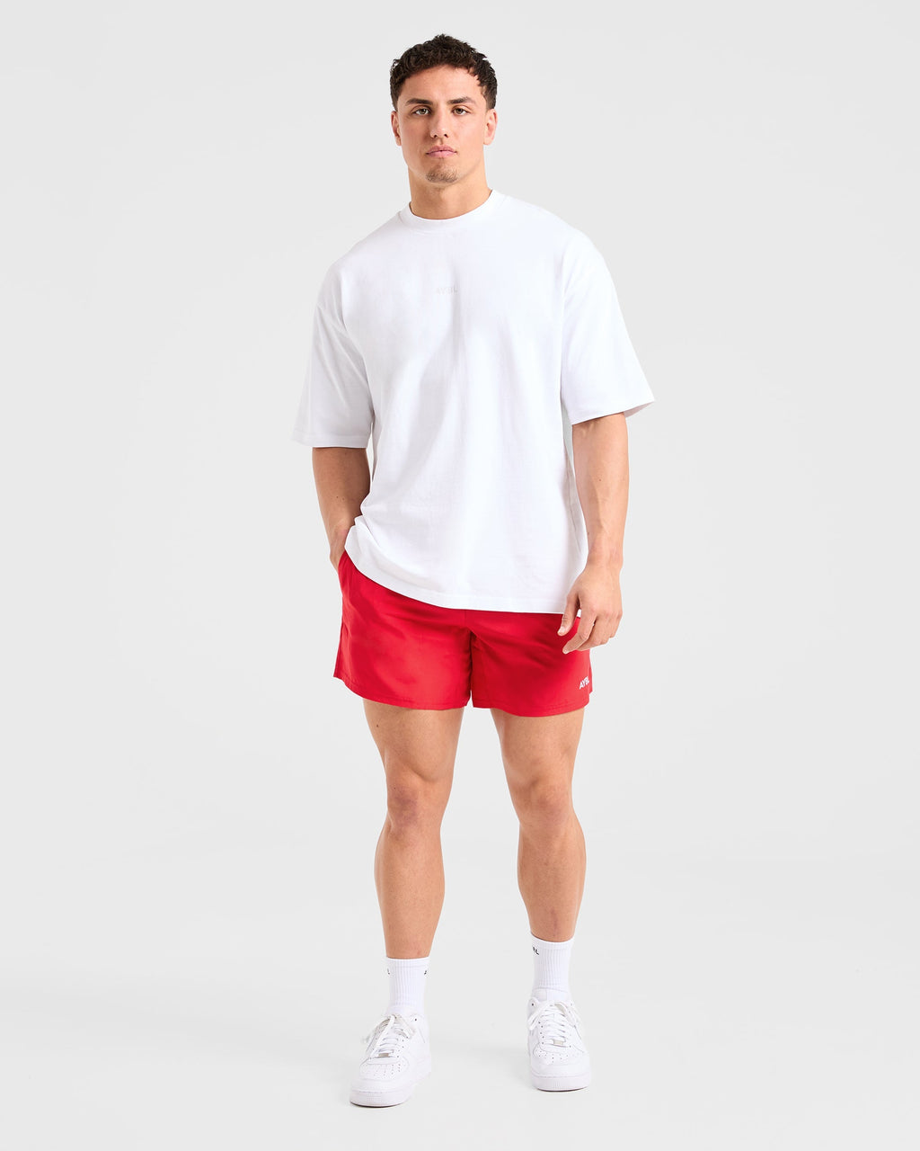 Core 5" Shorts - Chilli Rouge