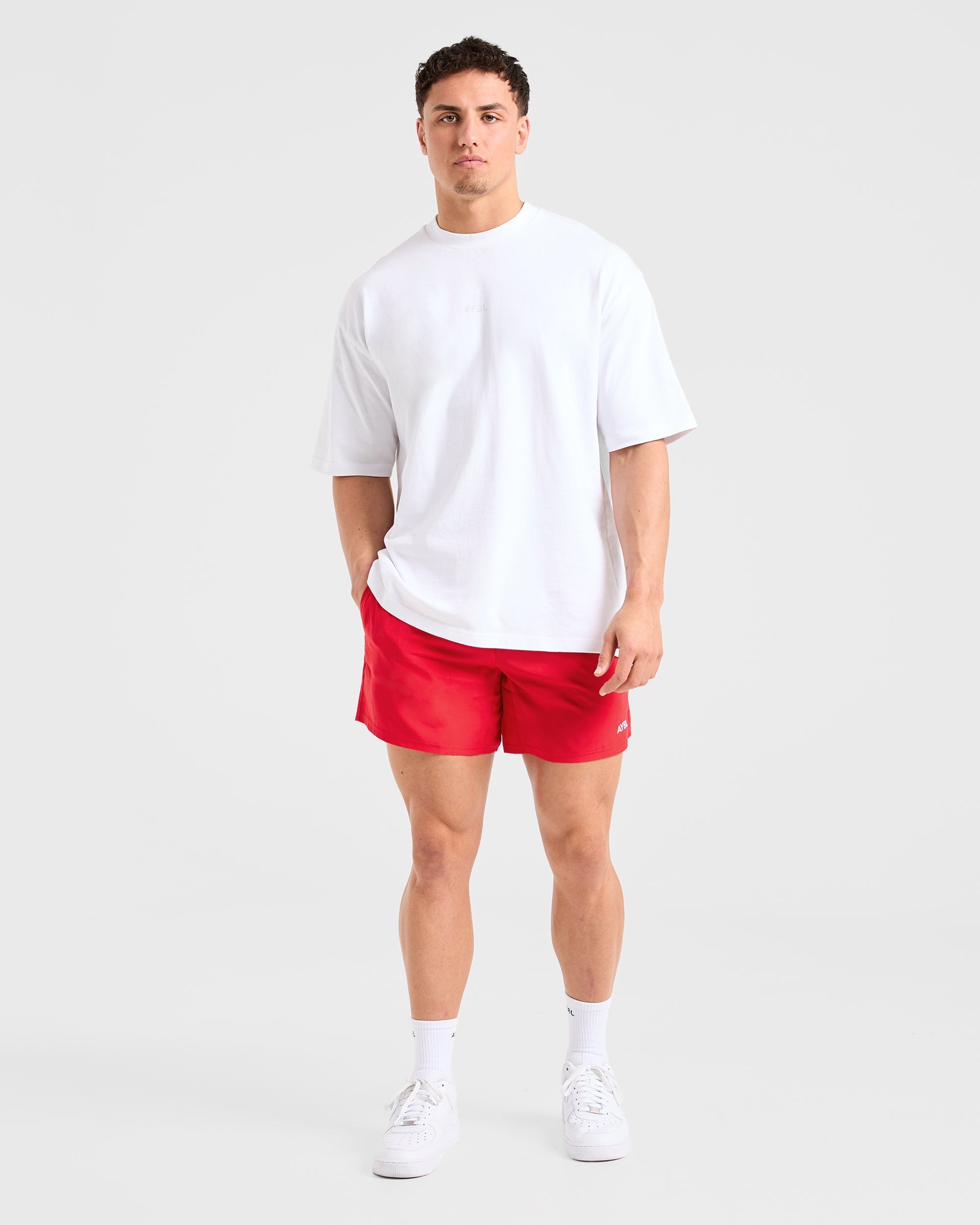 Core 5" Shorts - Chilli Rouge
