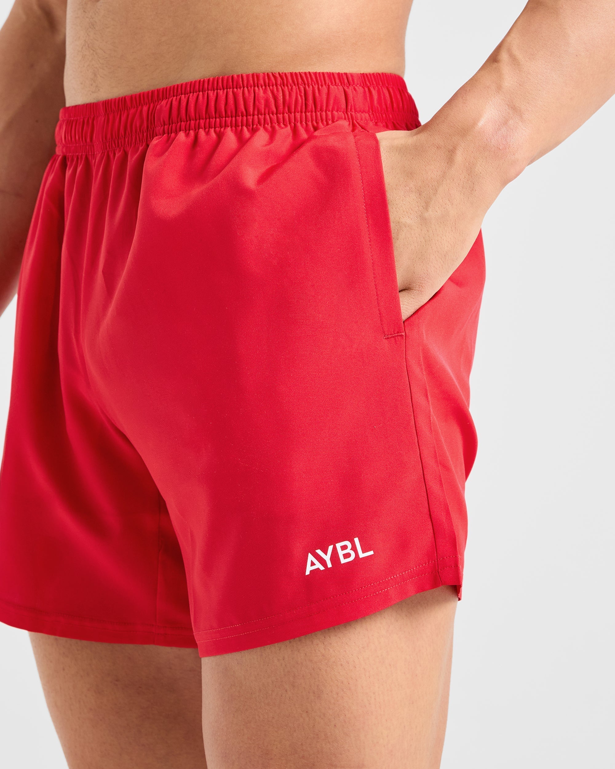 Core 5" Shorts - Chilli Rouge
