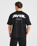 Orbit Oversized T Shirt - Noir