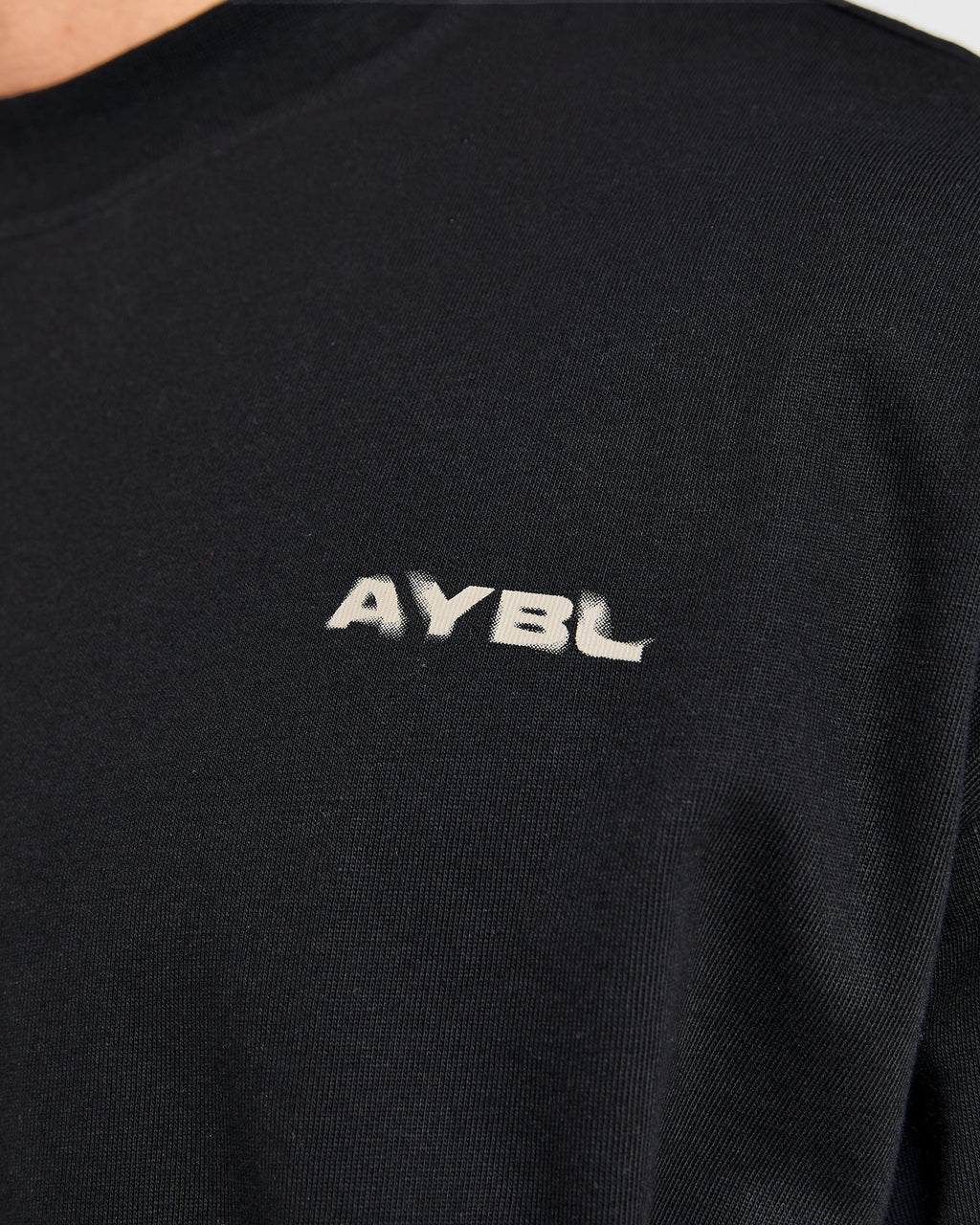 Blur Oversized T Shirt - Noir
