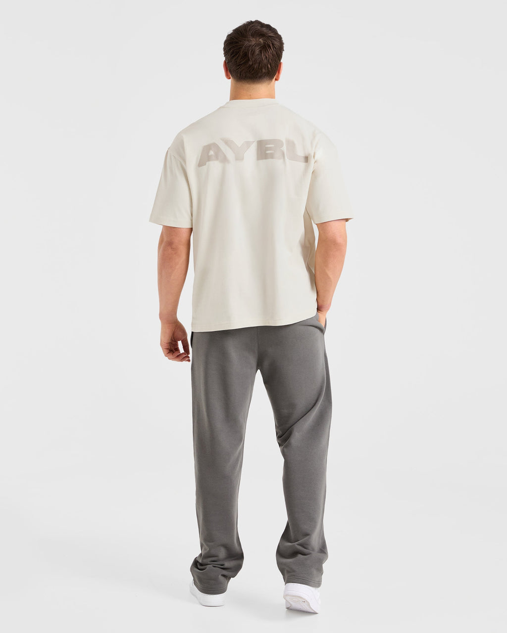 Blur Oversized T Shirt - Off Blanc