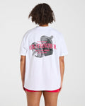 AYBL Strength Co Oversized T Shirt - White