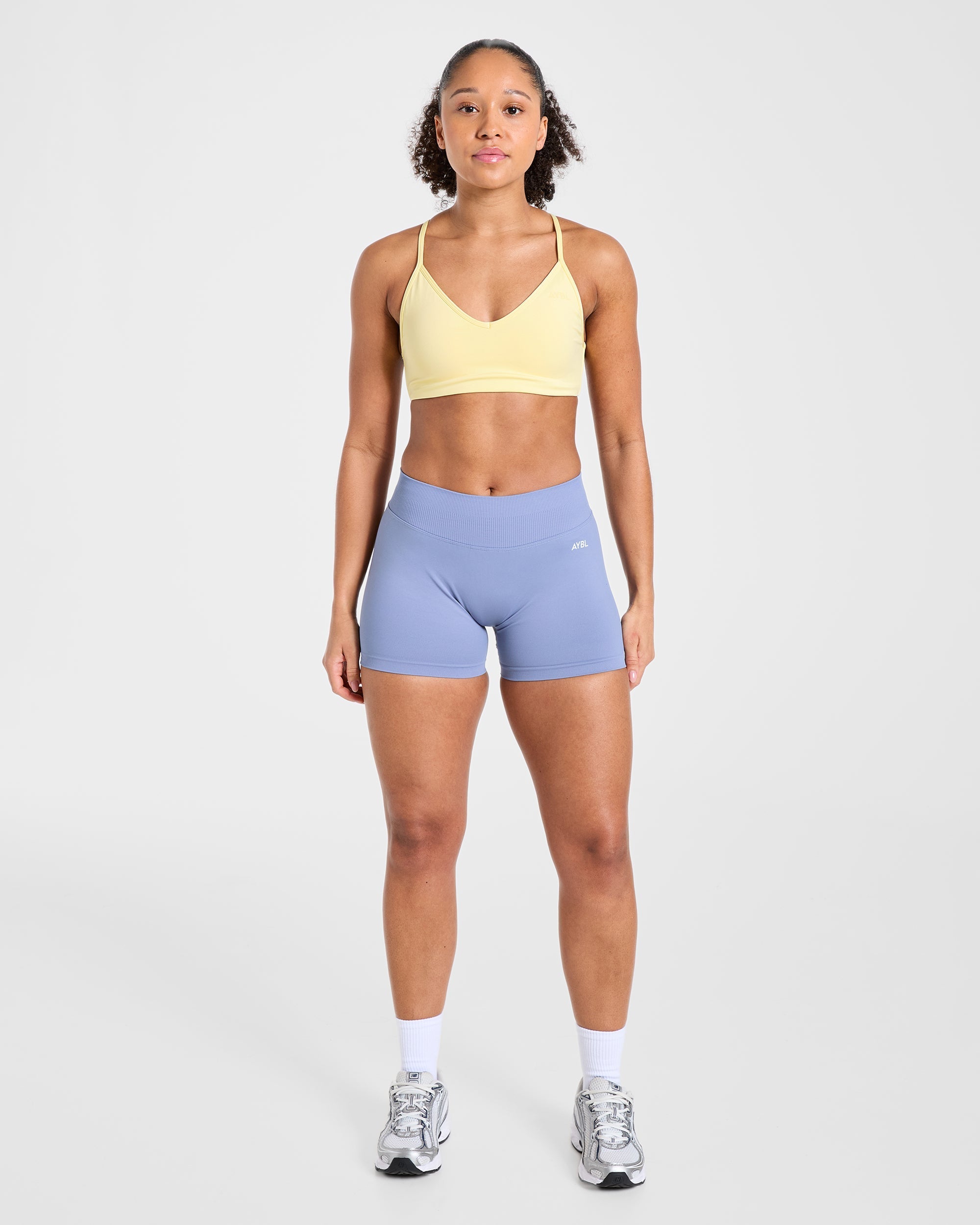 Essential Crossback Sports Bra - Jaune