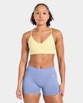 Essential Crossback Sports Bra - Jaune
