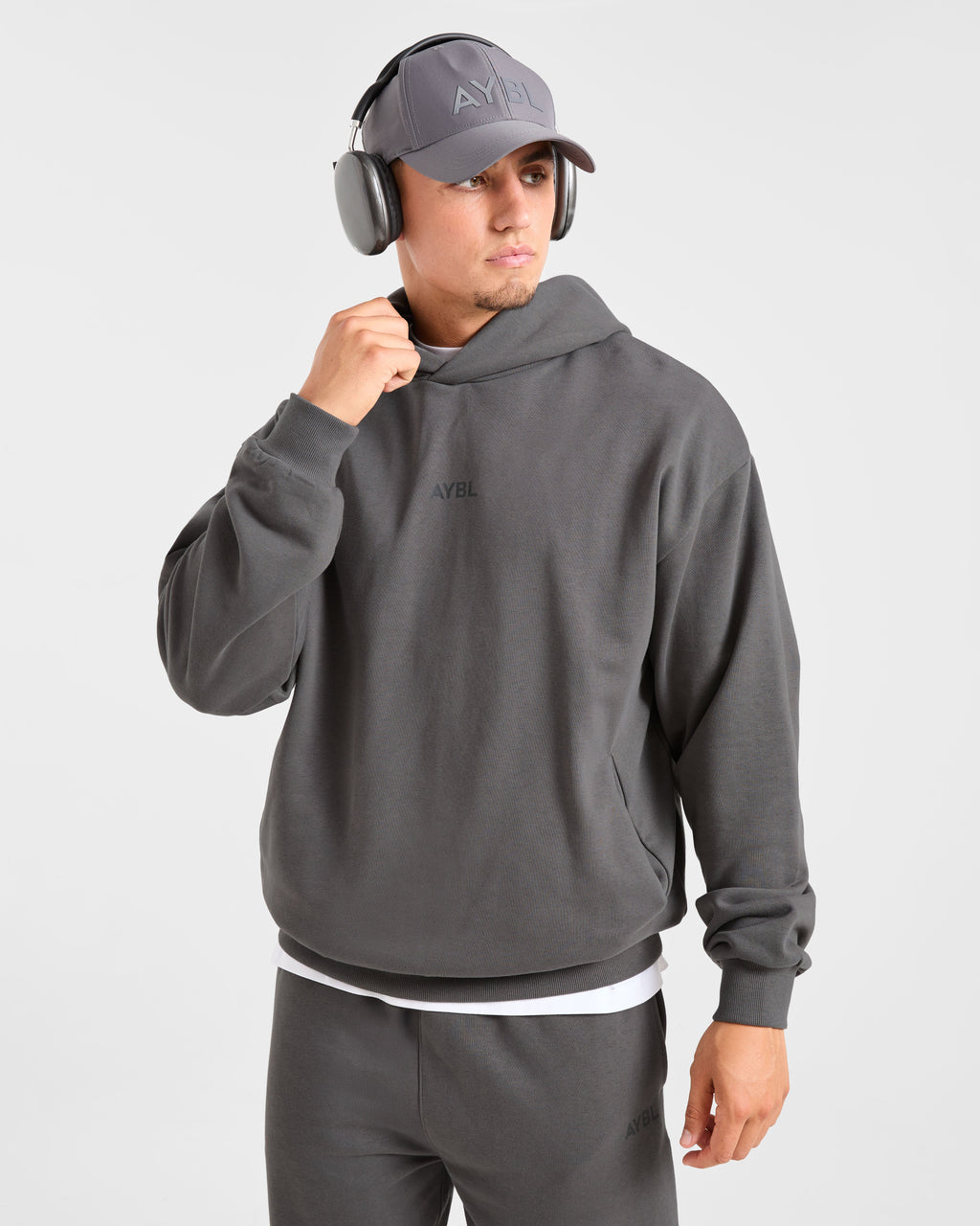 Craft Oversized Hoodie - Charcoal