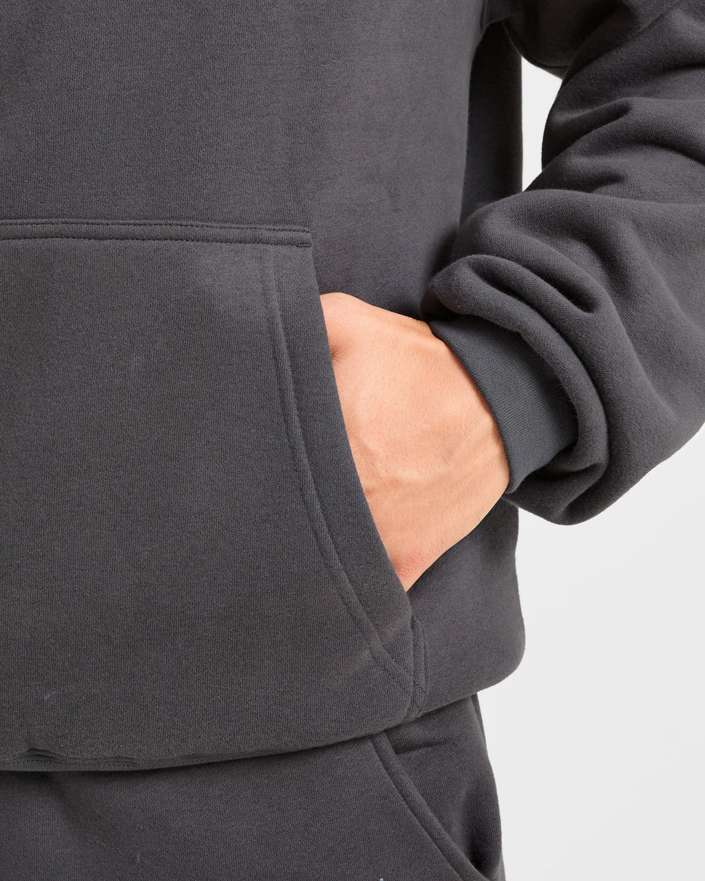 Academy Oversized Hoodie - Charcoal