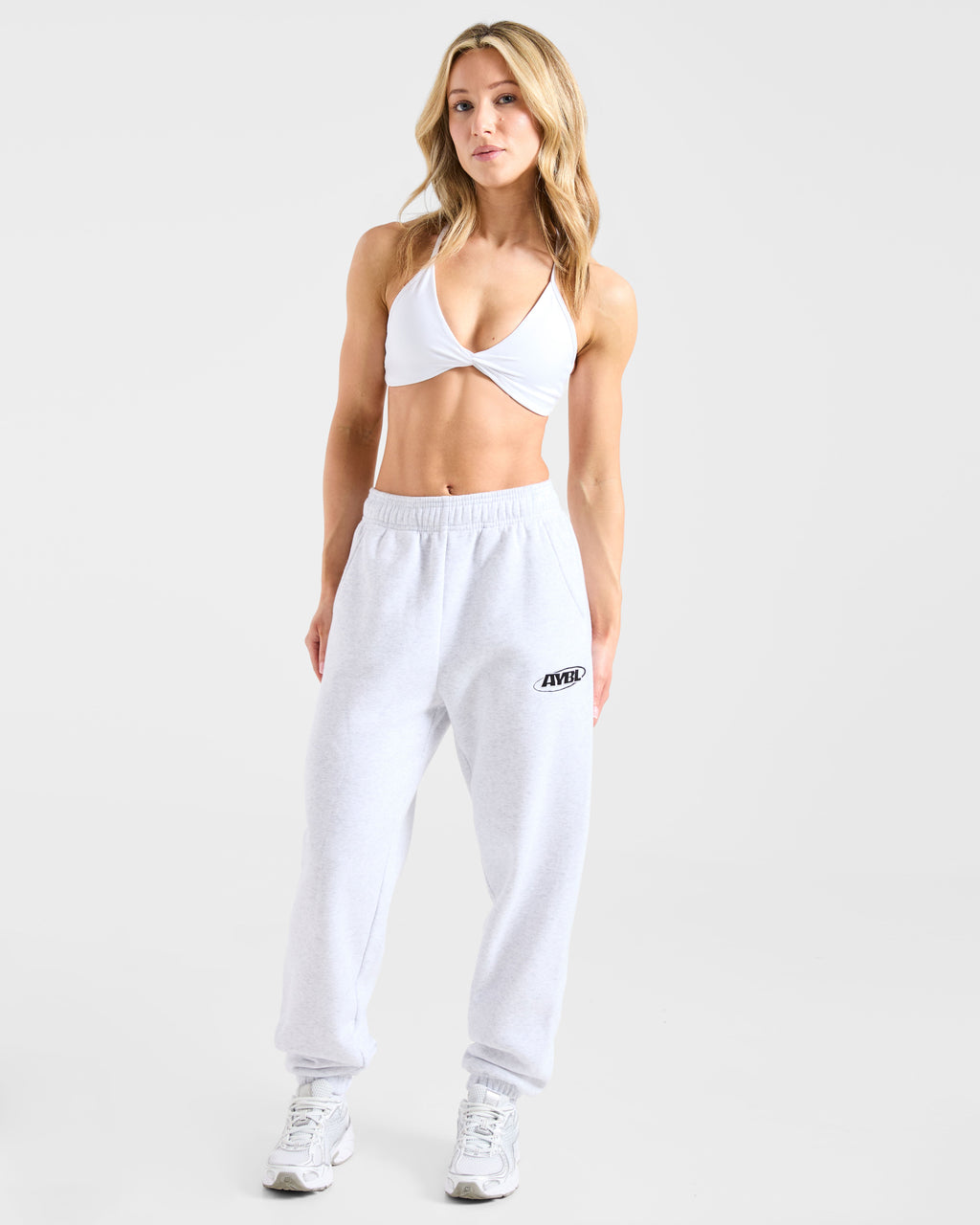 Sports Essentials Oversized Joggers - Heather Gris/Noir