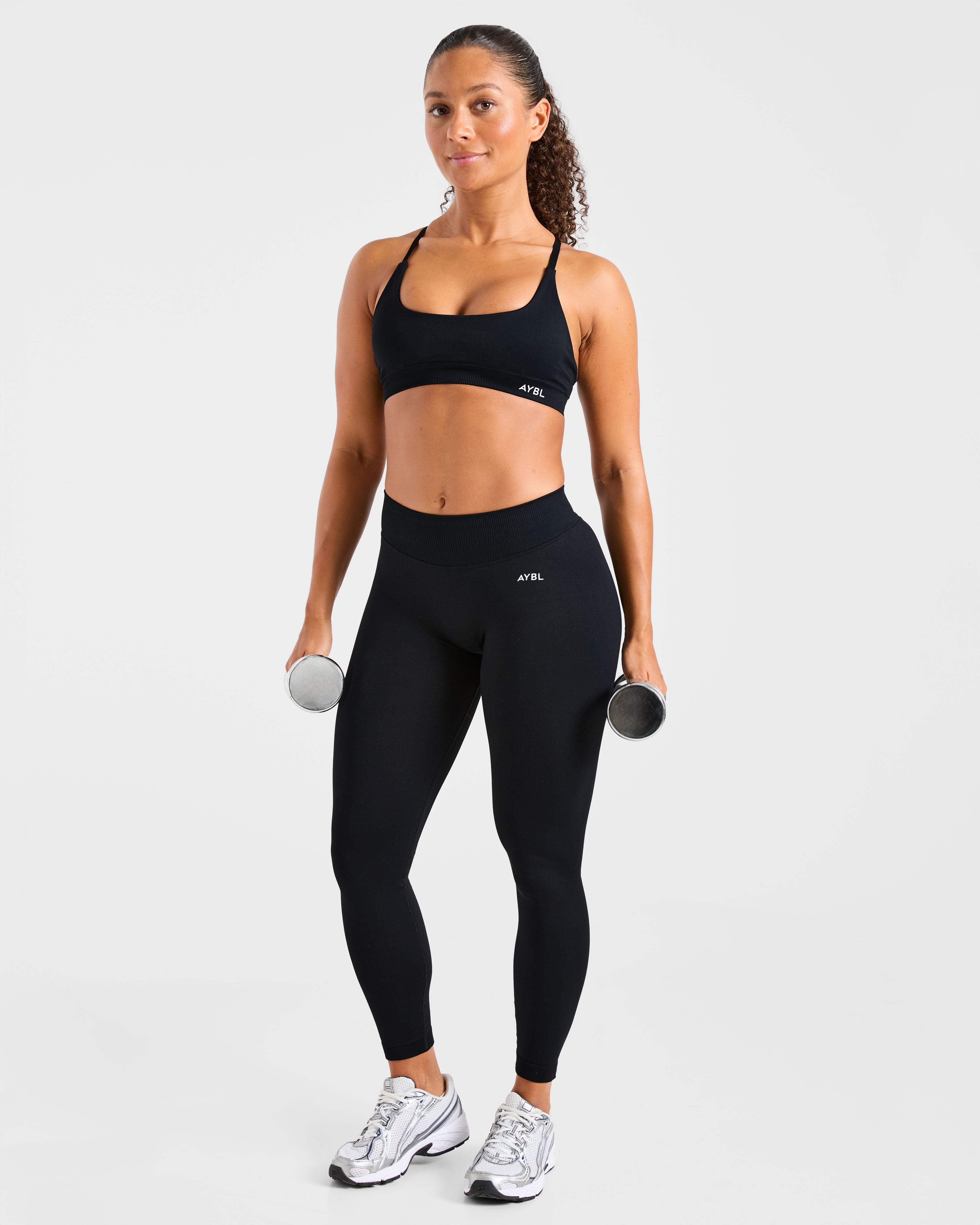 Enhance Seamless Sports Bra - Noir