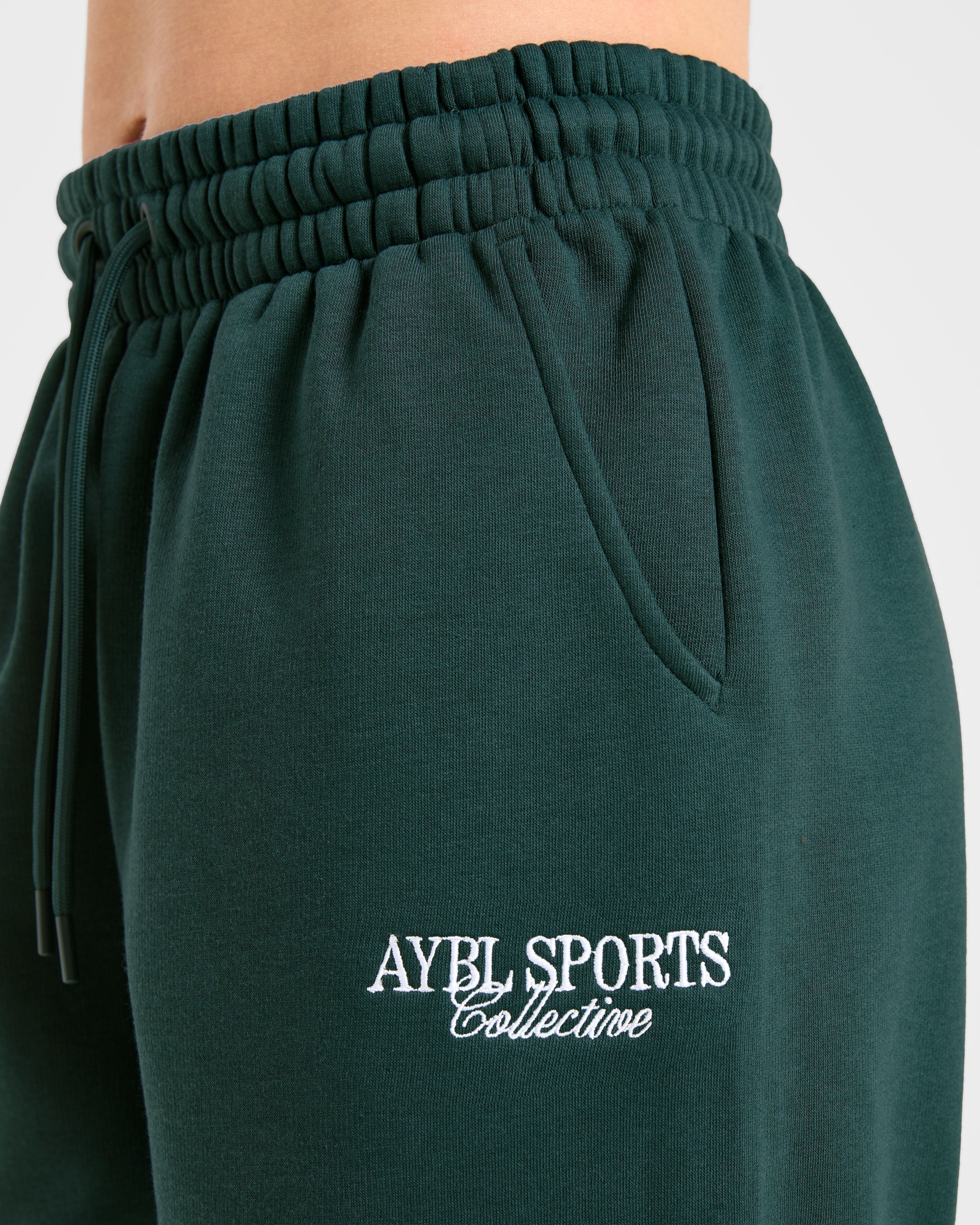 Sports Collective Oversized Joggers - Deep Forest