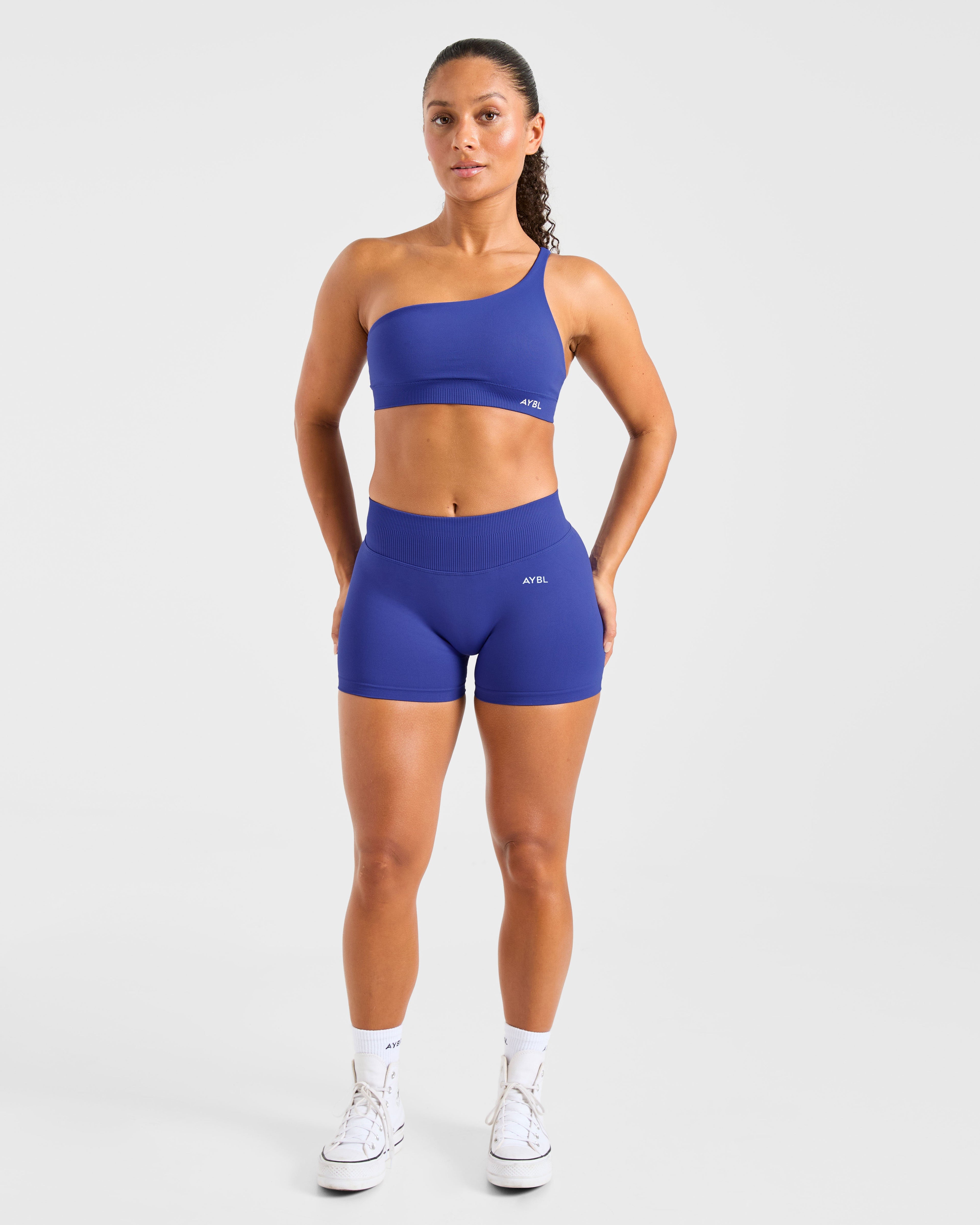 Enhance Seamless Shorts | 3.5" - Cobalt Bleu