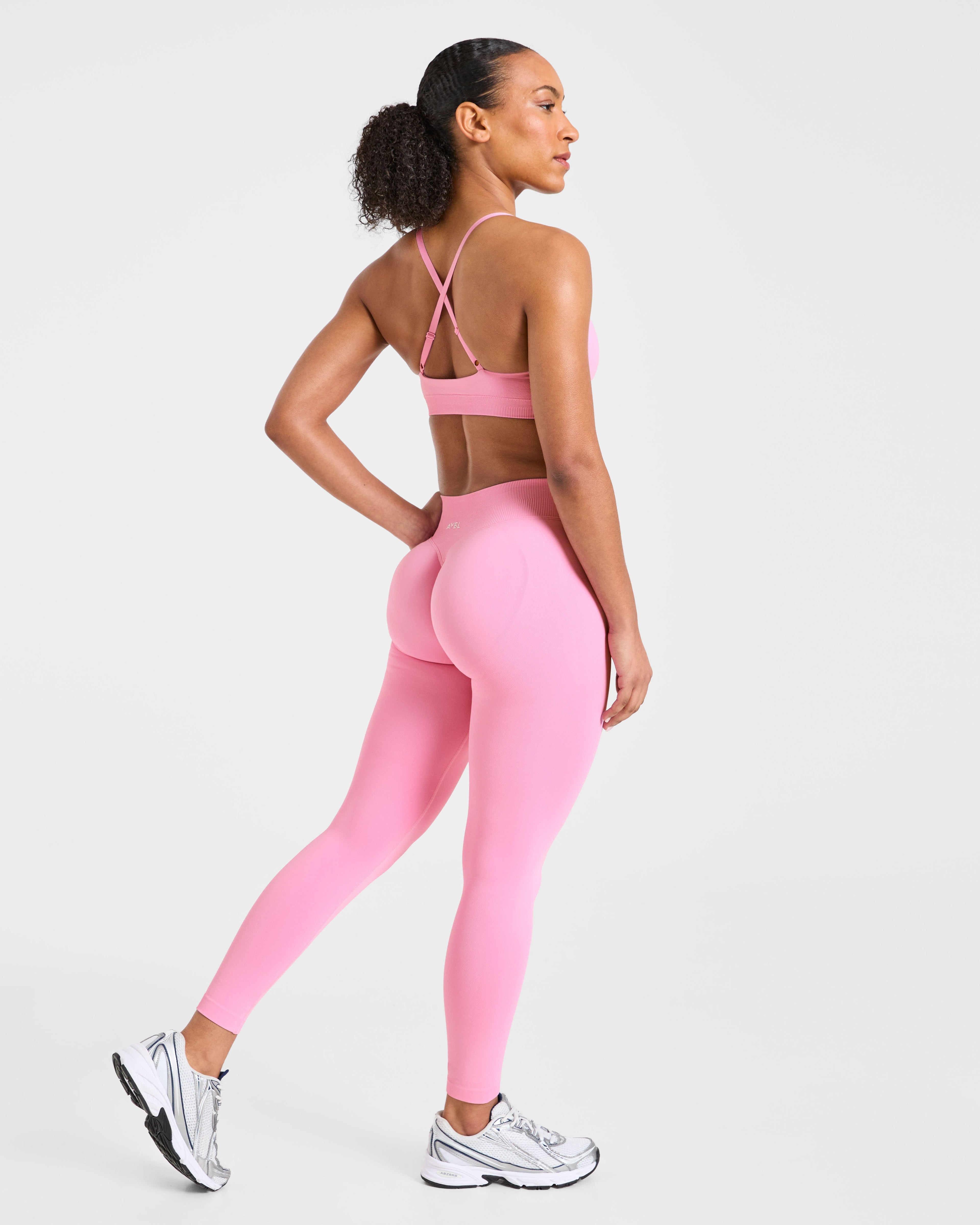 Enhance Seamless Sports Bra - Sugar Rose