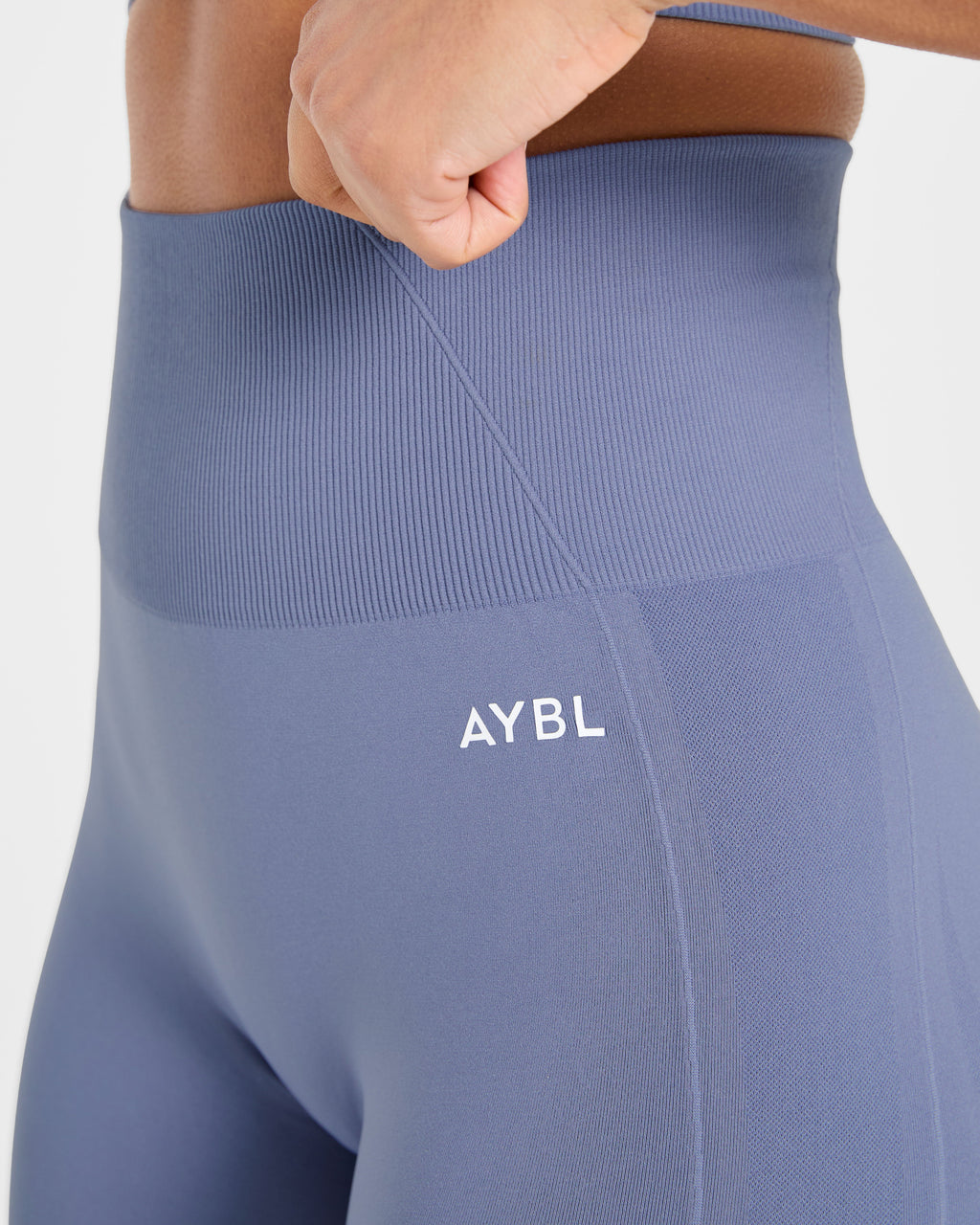 Empower Seamless Leggings - Slate Bleu