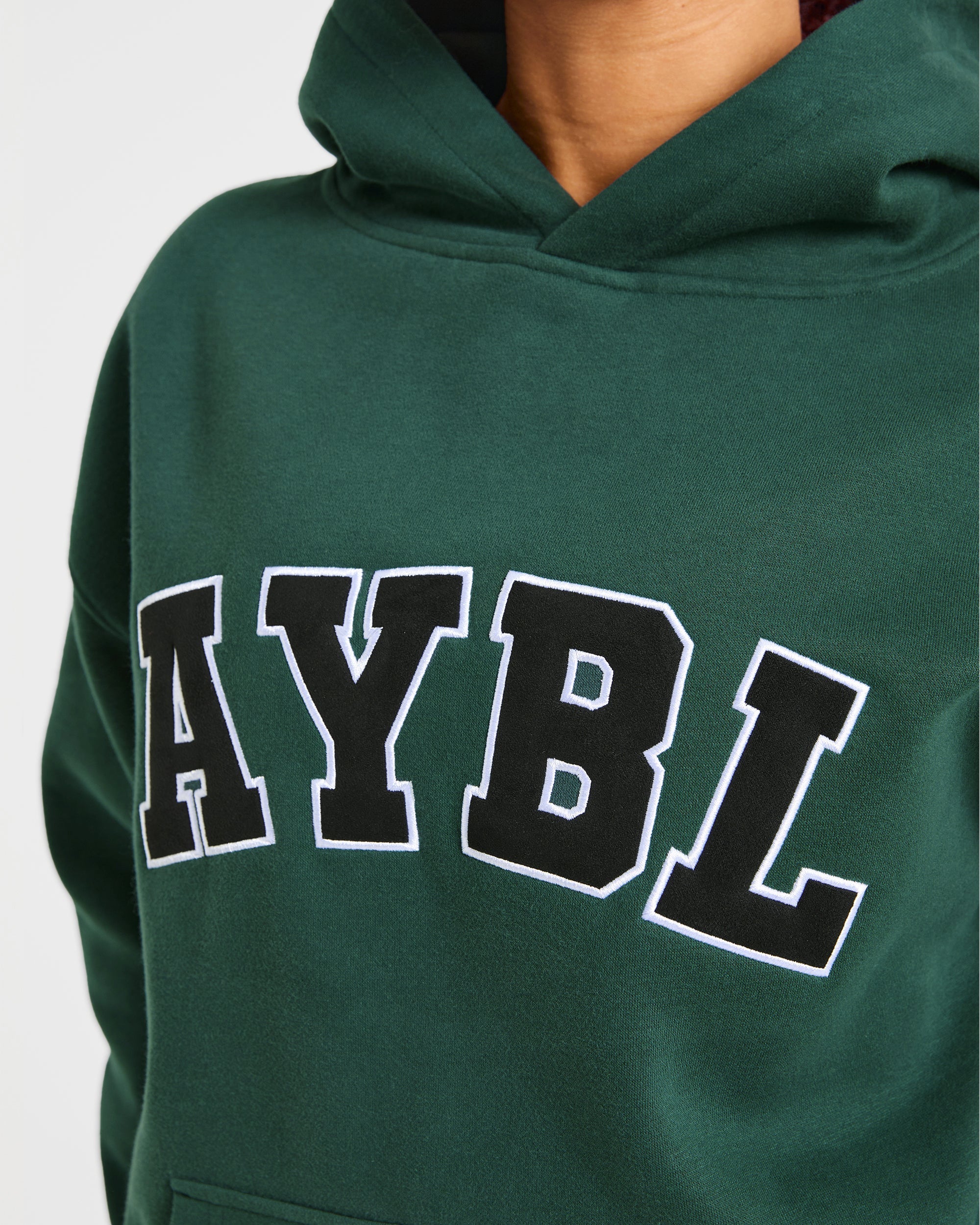 Varsity 2.0 Oversized Hoodie - Deep Forest