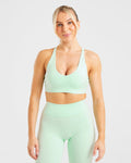 Staple Sports Bra - Mint Vert