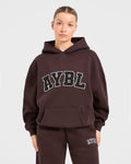 Varsity 2.0 Oversized Hoodie - Cocoa Brun