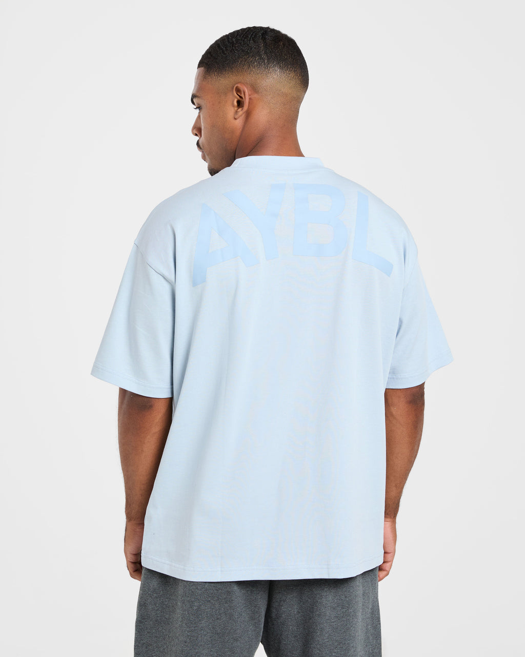 Essential Oversized T Shirt - Light Bleu