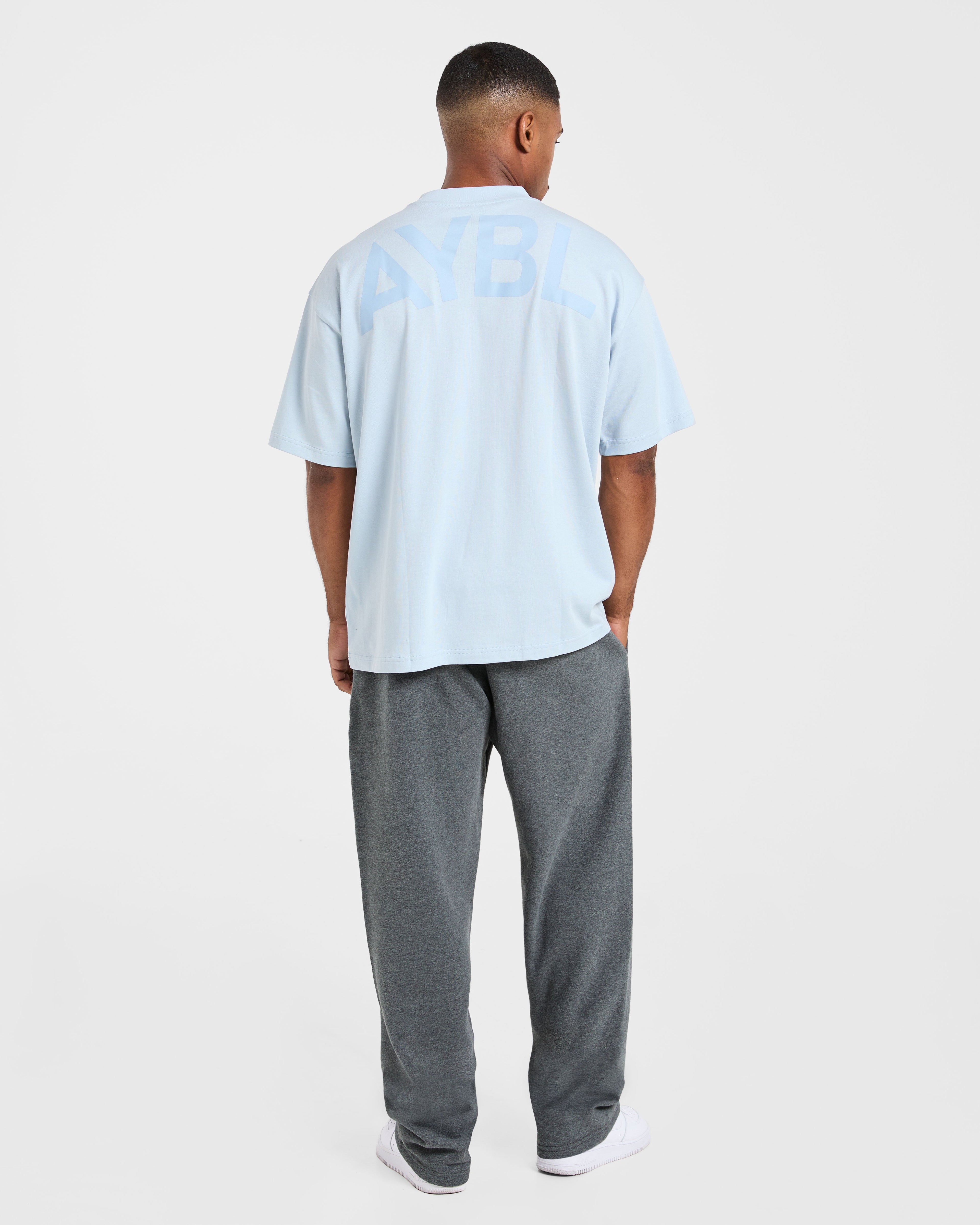 Essential Oversized T Shirt - Light Bleu