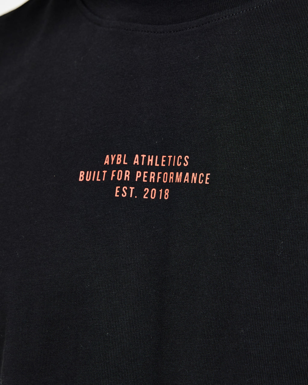 Athletics Performance T Shirt - Noir/Orange