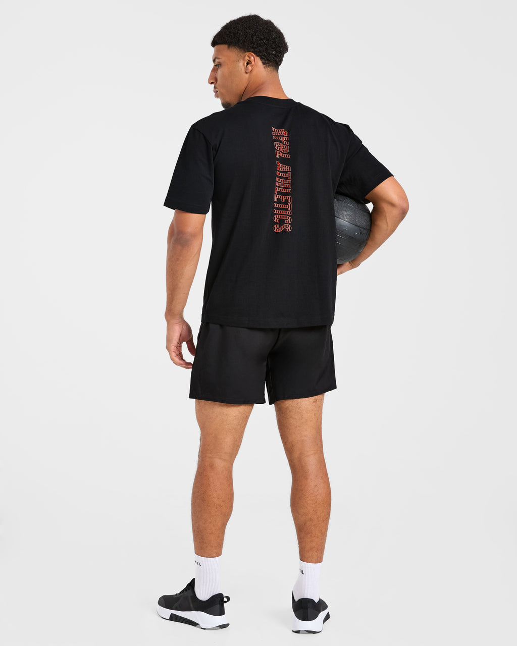 Athletics Performance T Shirt - Noir/Orange