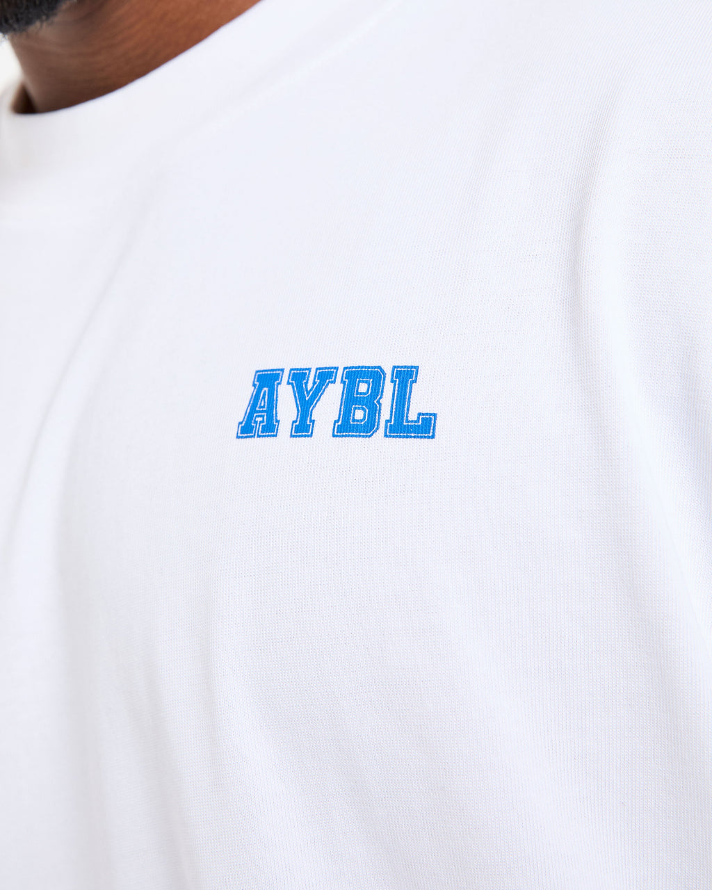 Power In Motion Oversized T Shirt - Blanc