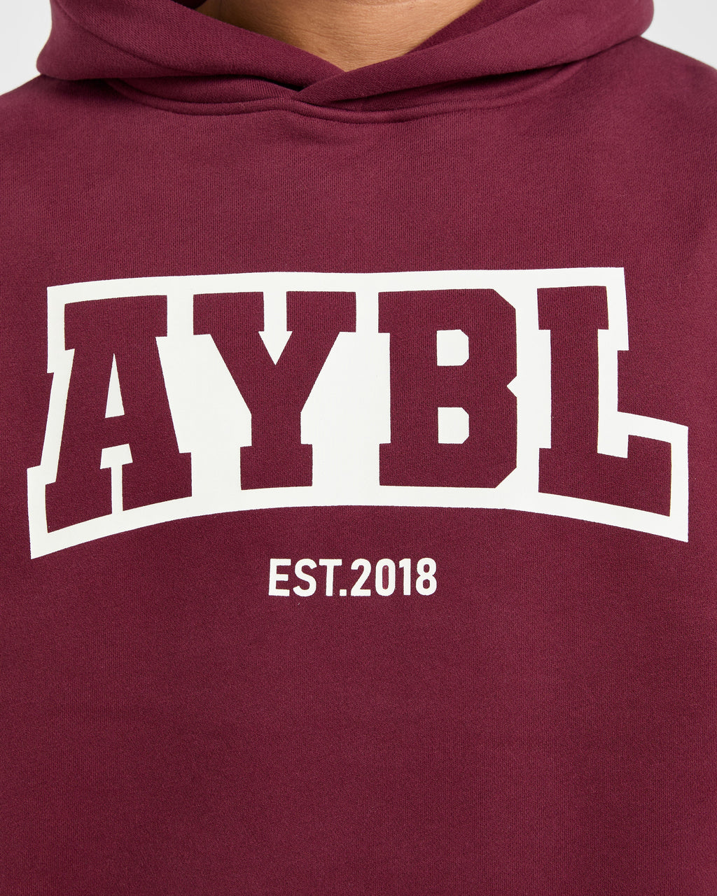 Academy Oversized Hoodie - Burgundy
