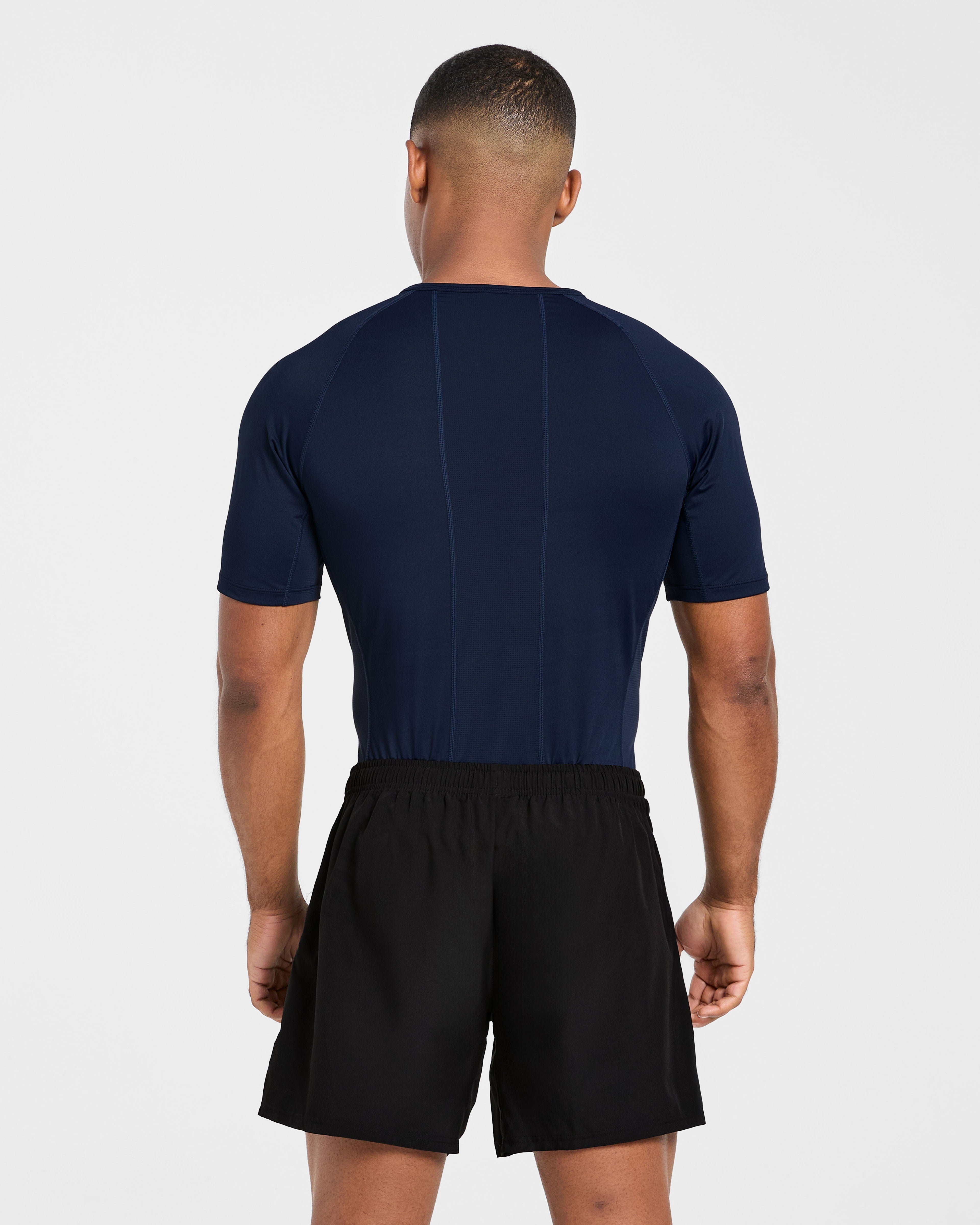 Compression T Shirt - Navy