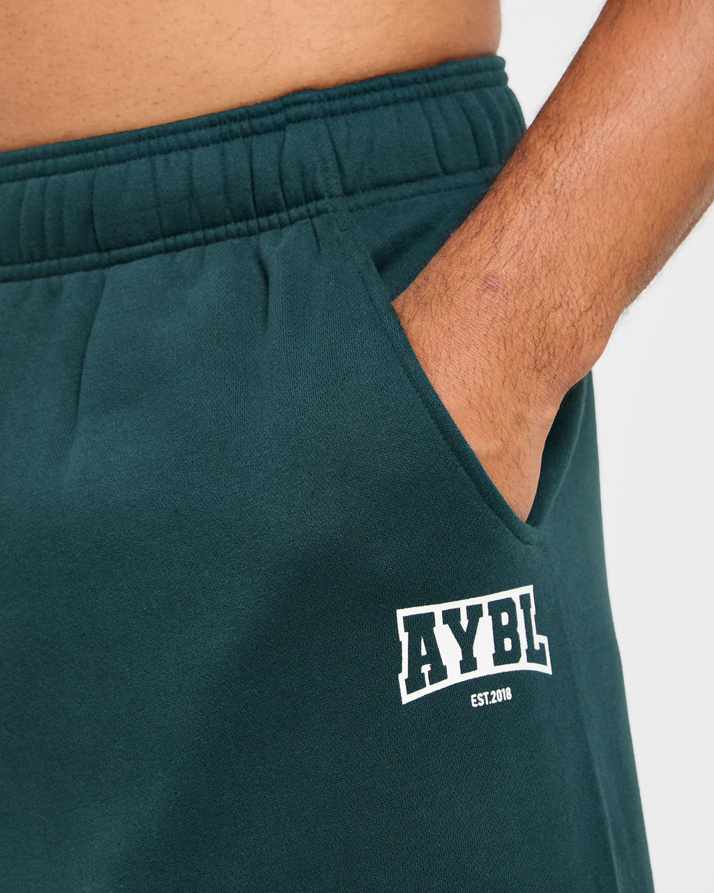Academy Oversized Joggers - Pine Vert