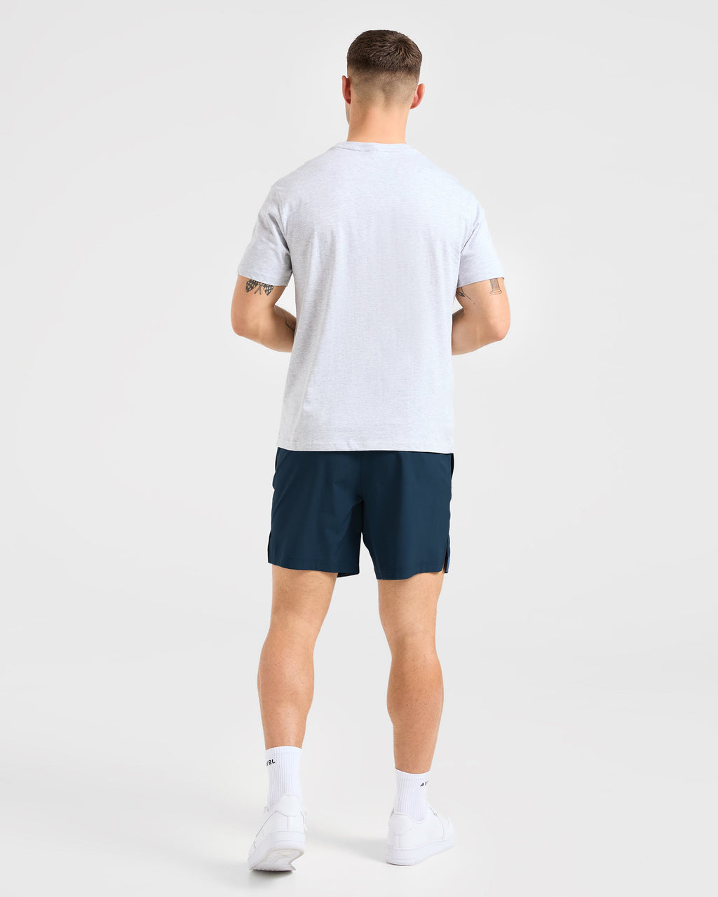 Essential T Shirt - Light Gris Marl