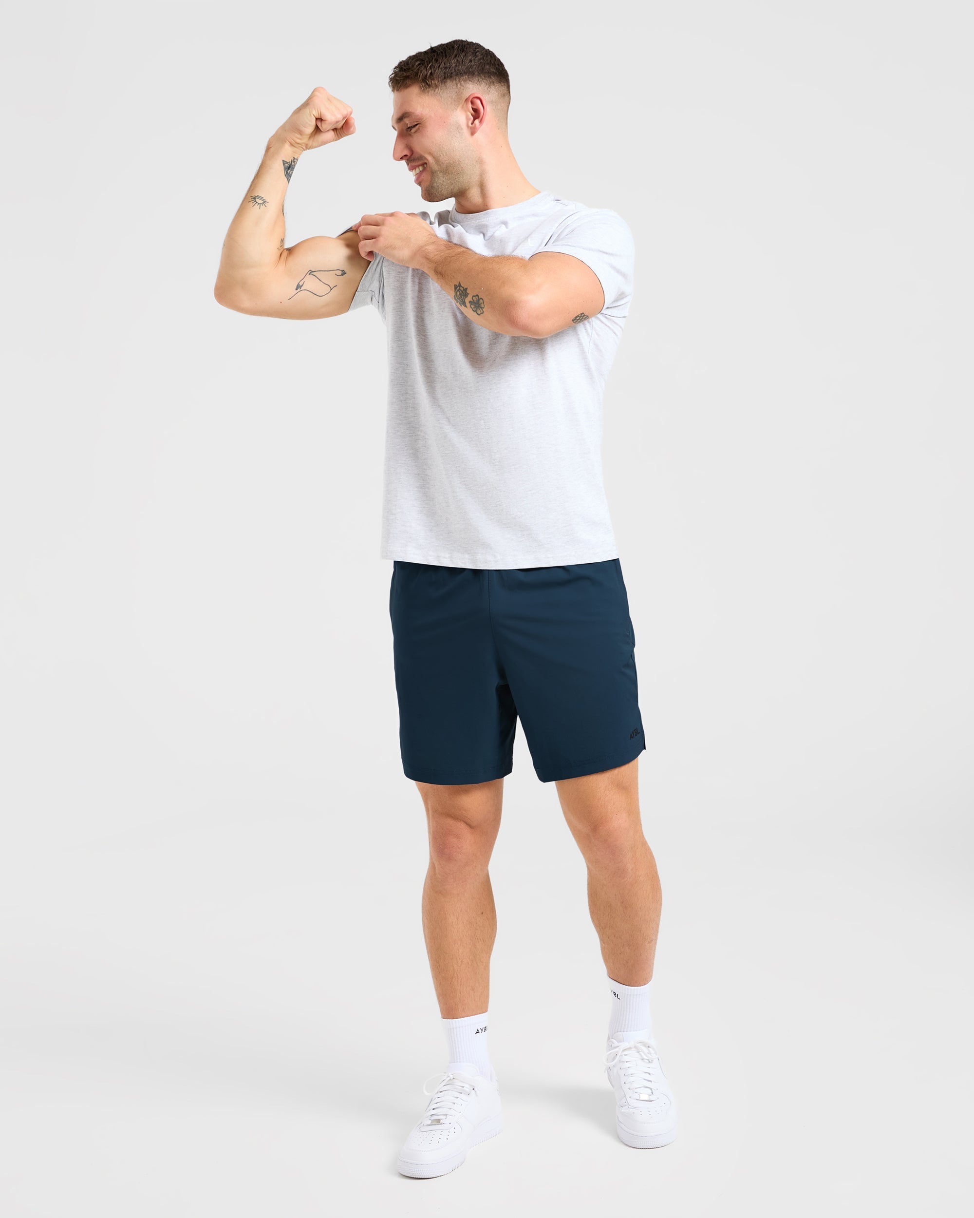 Ascend 7" Shorts - Navy Bleu
