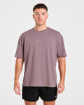 Force Oversized T Shirt - Heavy Violet