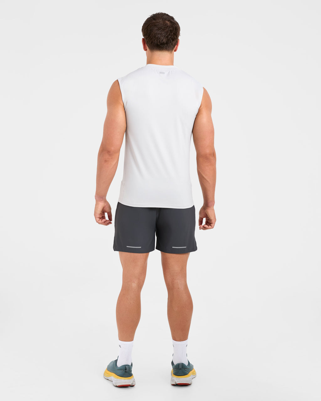 Run 5" Shorts - Hurricane Gris